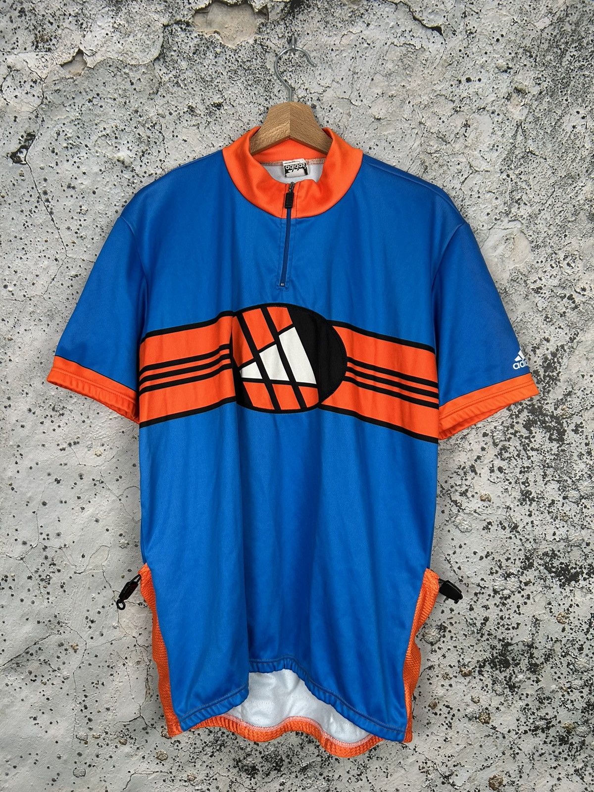 Adidas Adidas 90s Cycling Made in Italy Archive Jersey Rare Size US L / EU 52-54 / 3 - 1 Thumbnail