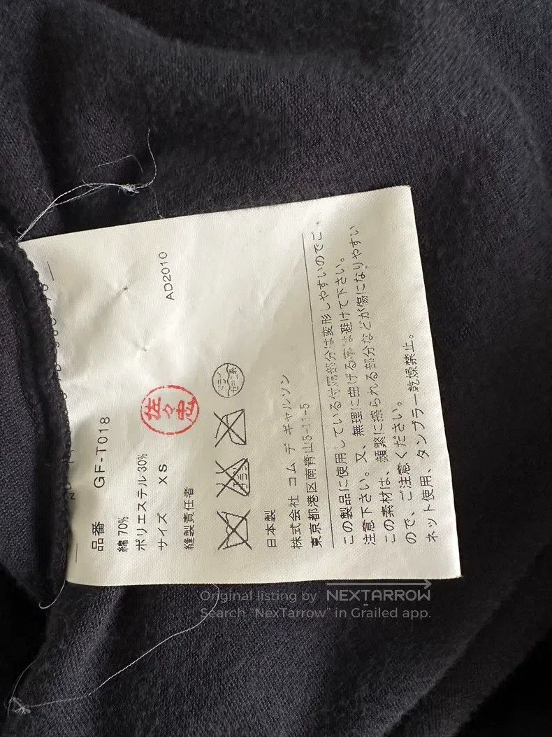 Comme des Garcons Comme Des Garcons Long-sleeved shirt with wavy hem with bl Size XS / US 0-2 / IT 36-38 - 6 Thumbnail