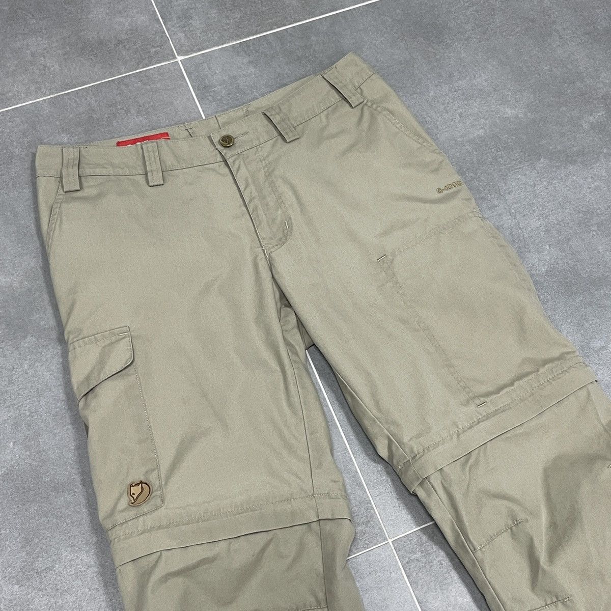 Fjallraven Fjallraven G-1000 Women Cargo Pants / Shorts Size 36 Size 31" - 7 Thumbnail