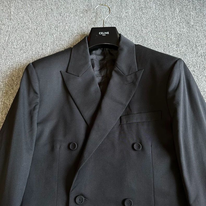 Dior Dior A design suit with double-breasted gun lapel. Size US M / EU 48-50 / 2 - 2 Thumbnail