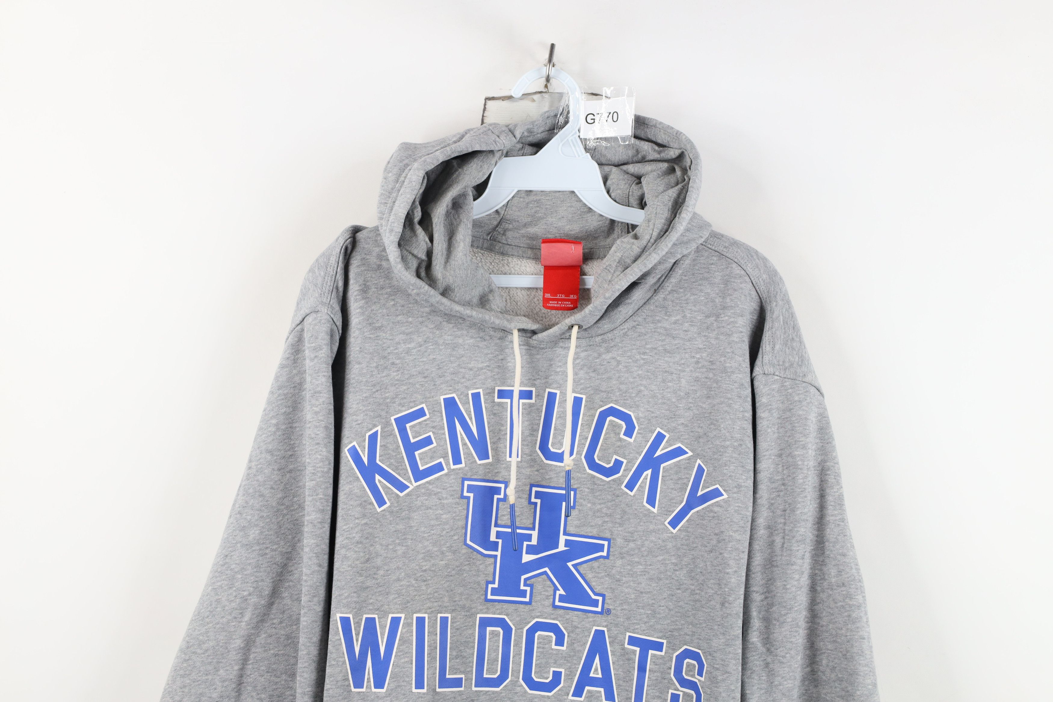 Nike Nike University of Kentucky Wildcats Hoodie Sweatshirt Gray Size US XL / EU 56 / 4 - 2 Thumbnail