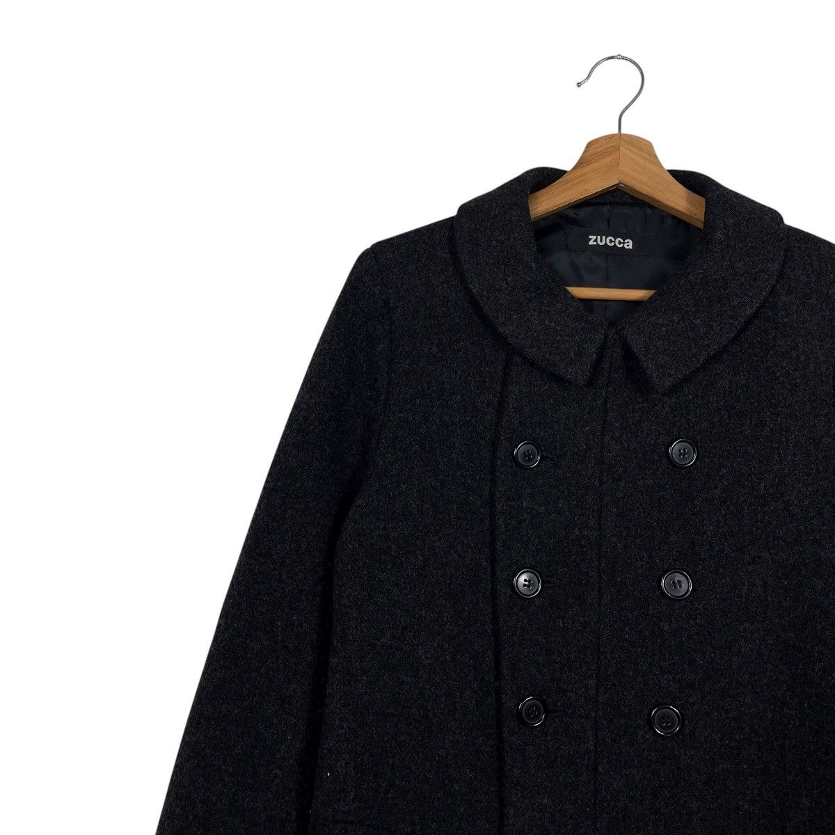 Zucca Zucca Double Breasted Wool Women Coat Size S / US 4 / IT 40 - 7 Thumbnail