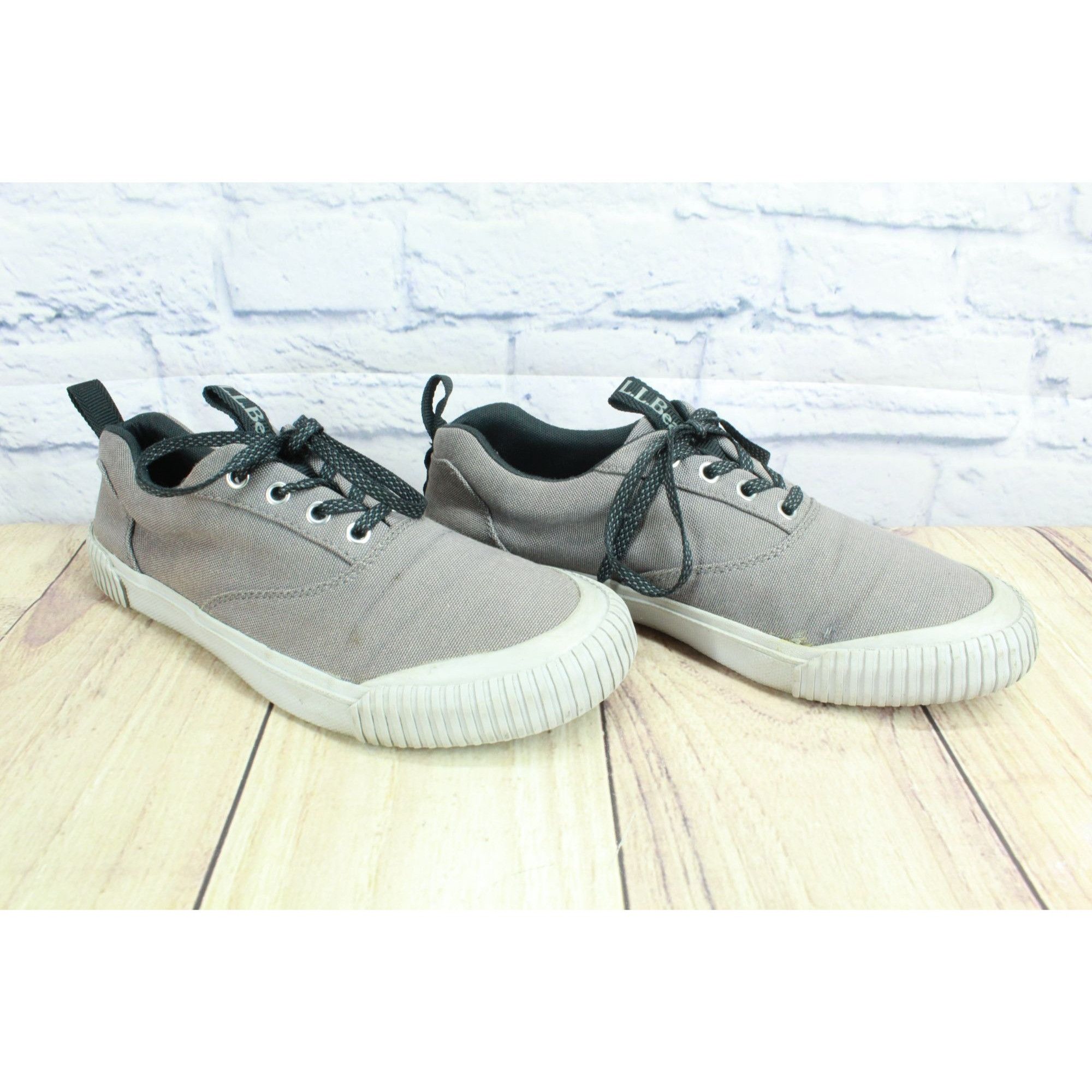 L.L. Bean LL Bean Gray Canvas Eco Woods Sneakers Size US 8 / EU 41 - 2 Thumbnail