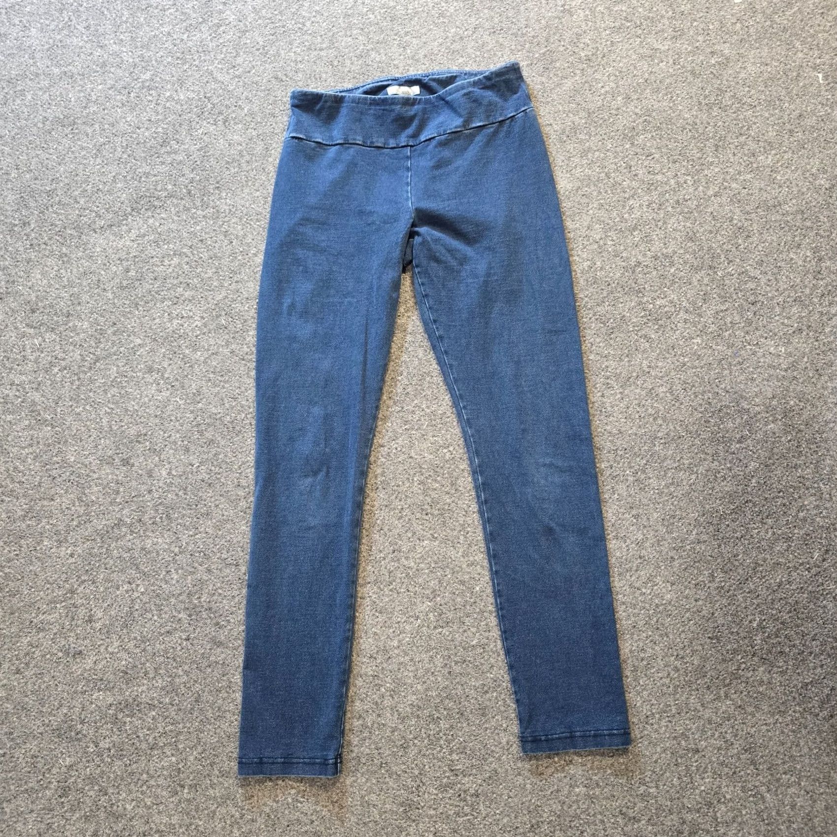 Habitat Habitat Pants Womens XS Blue Tapered Mid Rise Stretch Denim Casual Regular Size 26" / US 2 / IT 38 - 2 Thumbnail