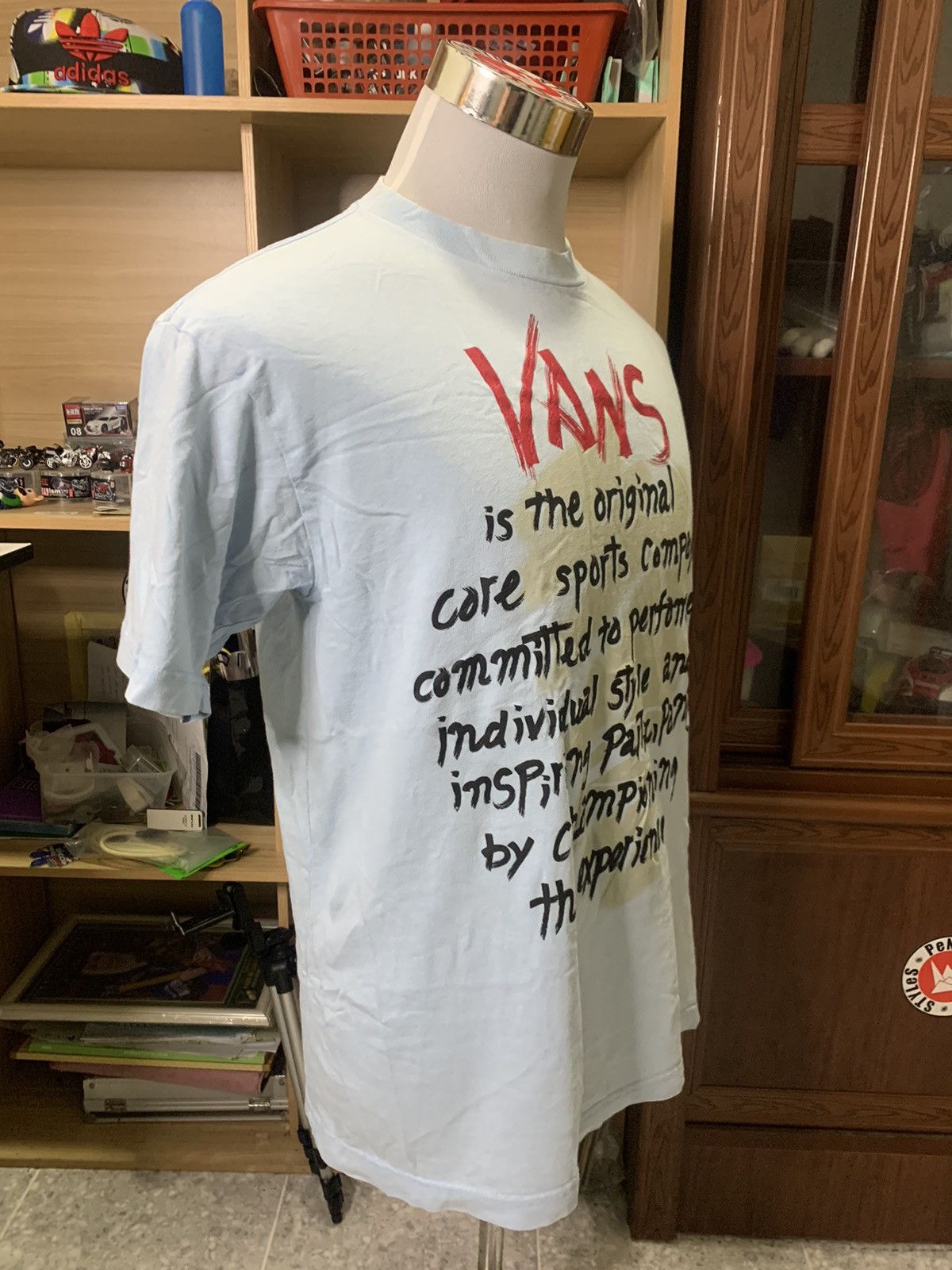 Vans × Vintage Vintage Y2K Vans Tee Size US L / EU 52-54 / 3 - 8 Thumbnail
