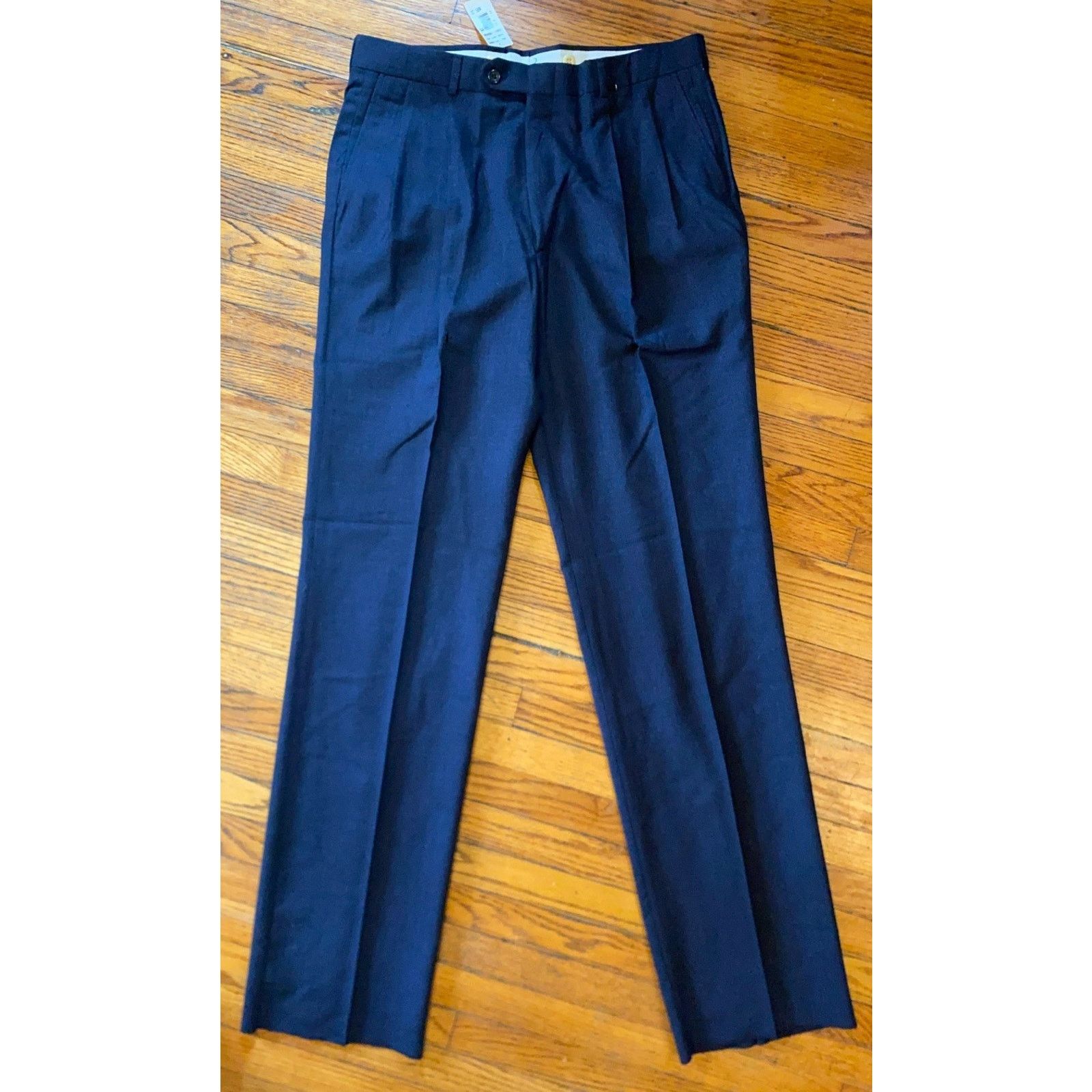 Evan Picone NEW USA Evan Picone Men’s Pants Wool W36 Unfinished Hem NWT Size US 36 / EU 52 - 1 Thumbnail