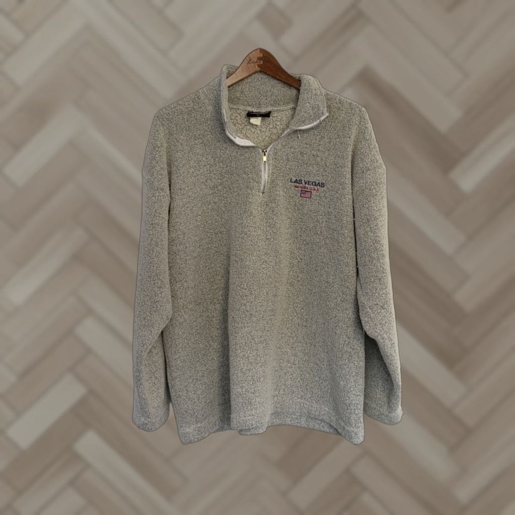 Vintage VINTAGE exist sports line Pullover Sweater Unisex XL Size Gray Size US XL / EU 56 / 4 - 1 Thumbnail