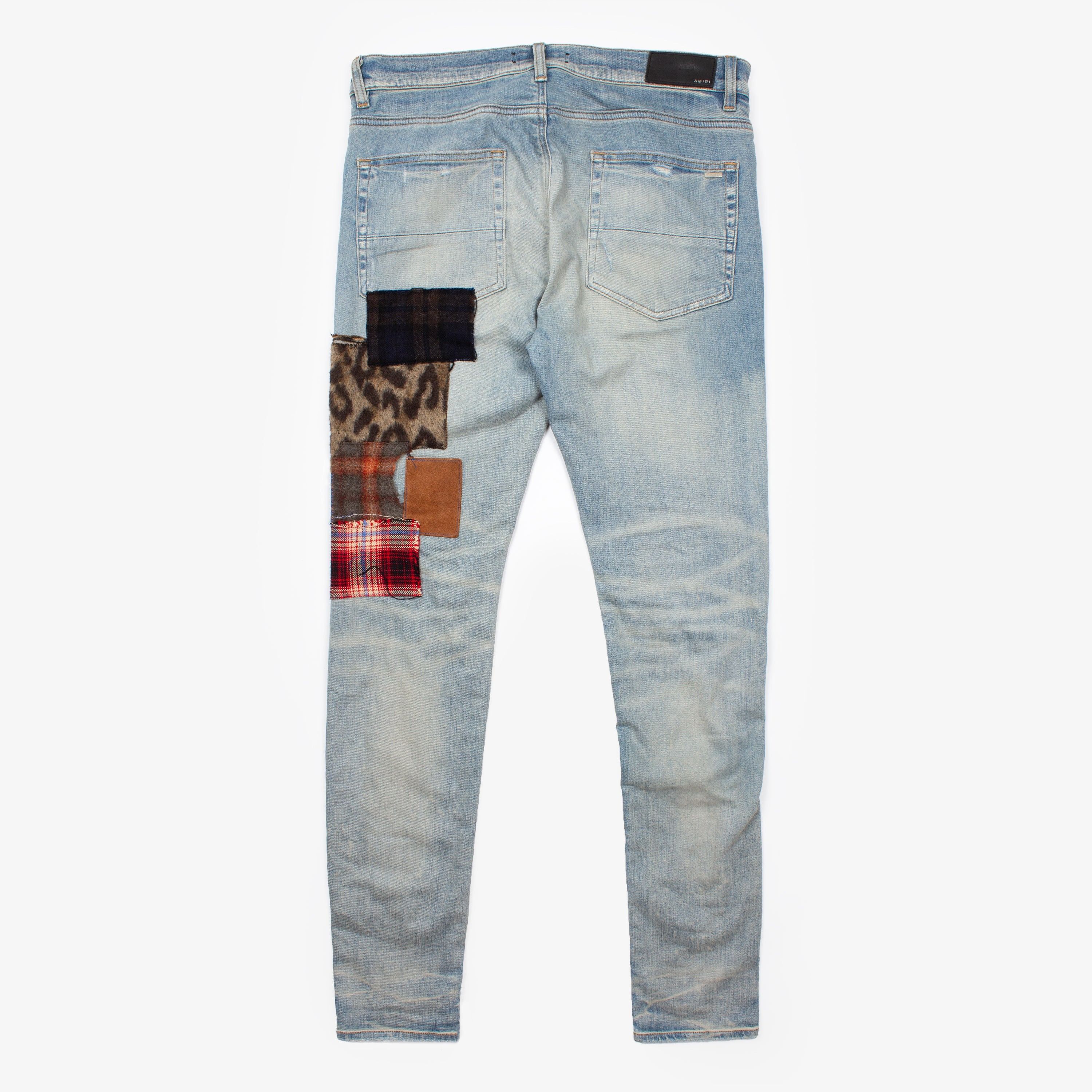 Amiri AMIRI PATCHWORK DENIM Size US 34 / EU 50 - 3 Thumbnail