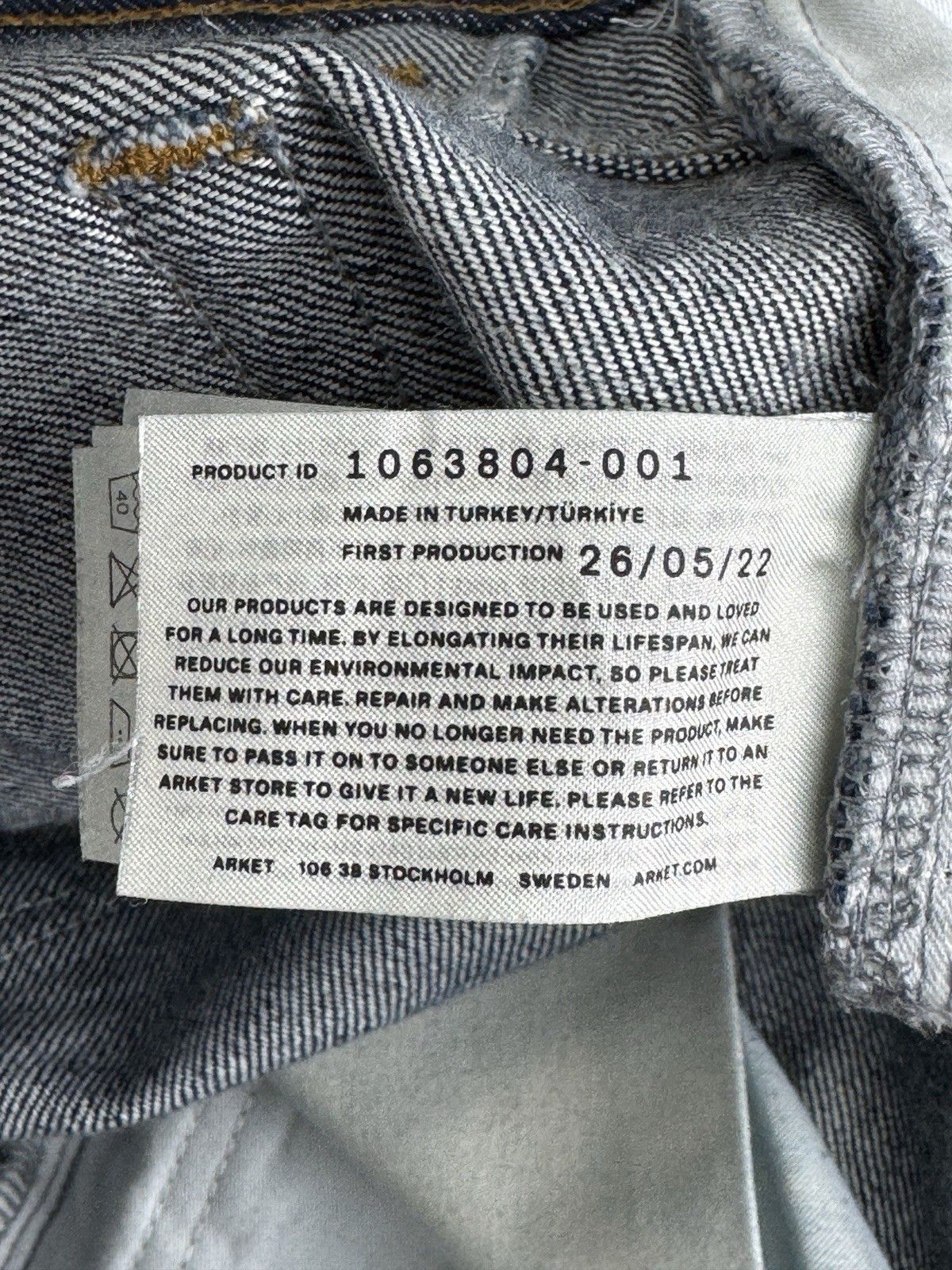 Arket Arket Selvedge 13oz Regular Denim Jeans Size US 32 / EU 48 - 11 Thumbnail