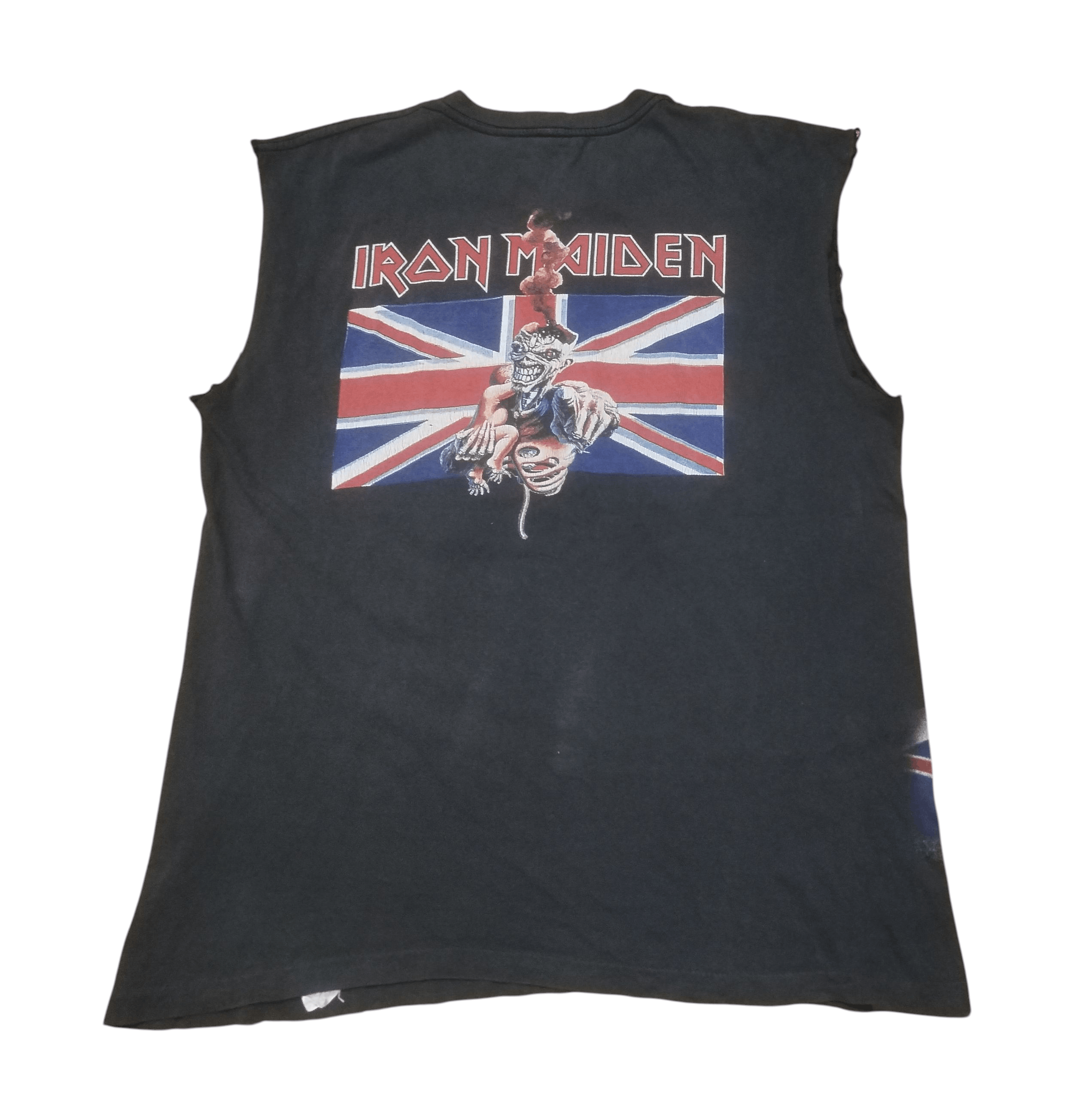 Iron Maiden vintage iron maiden dont walk over print Size US XL / EU 56 / 4 - 2 Thumbnail