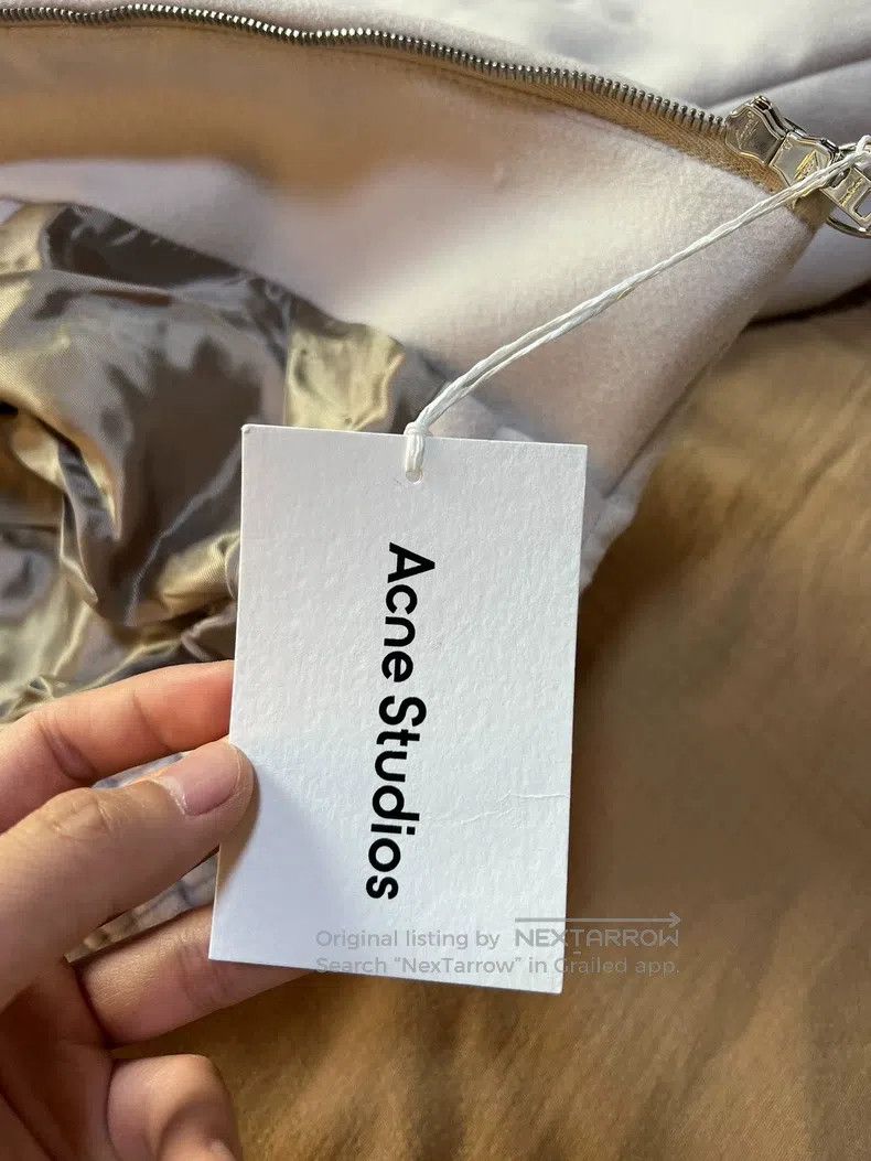 Acne Studios Acne Studios Cream Women's Pilot Barn Style Wool Jacket Size 4XL / US 24-26 - 4 Thumbnail