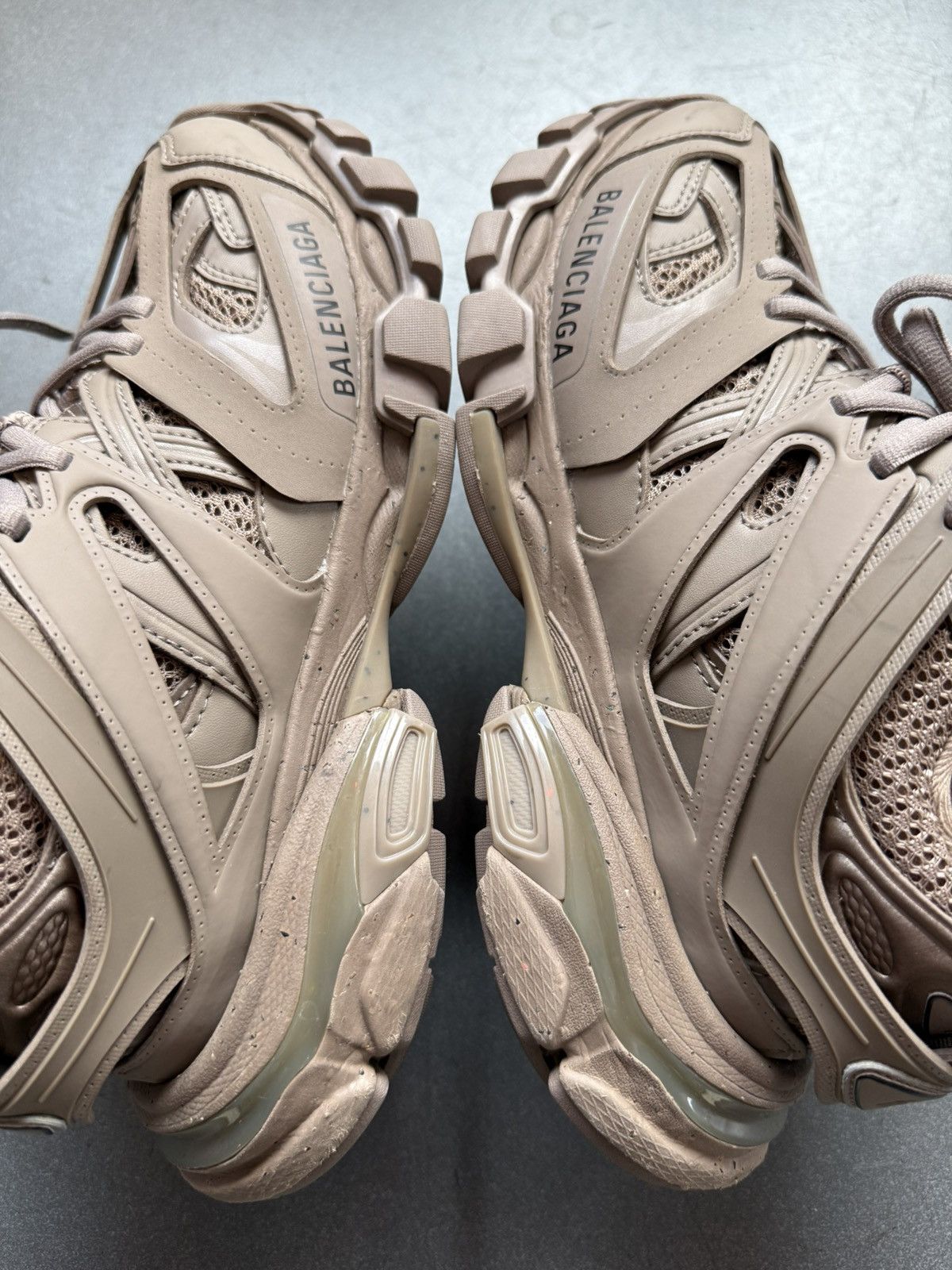Balenciaga Balenciaga Track Sneaker Recycled Sole Beige Size 40 / 7W Size US 7 / IT 37 - 4 Thumbnail