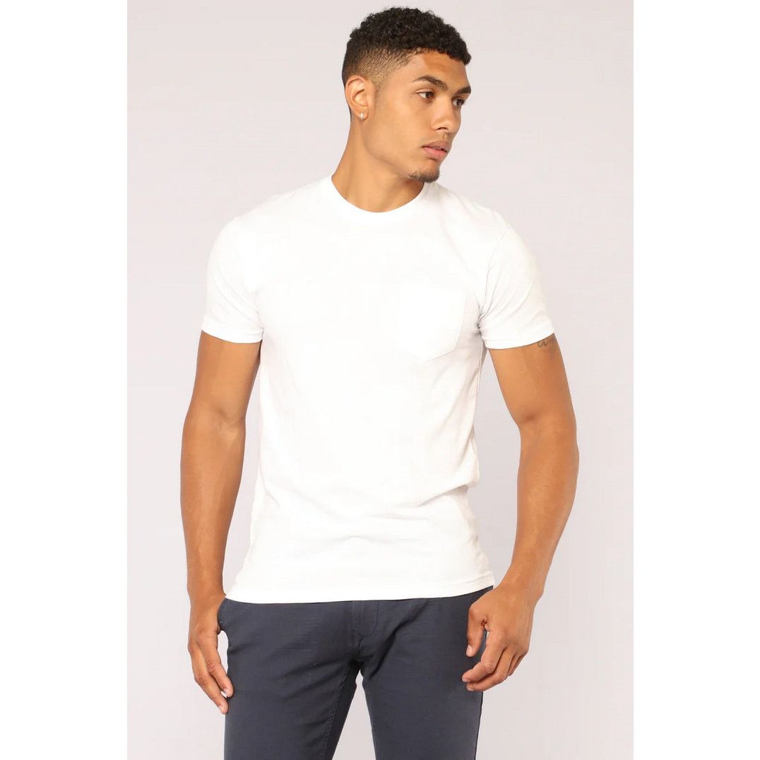 Other Nova Pocket Tee Size M Light Blue & White - Two Pack NWT Size US M / EU 48-50 / 2 - 2 Thumbnail