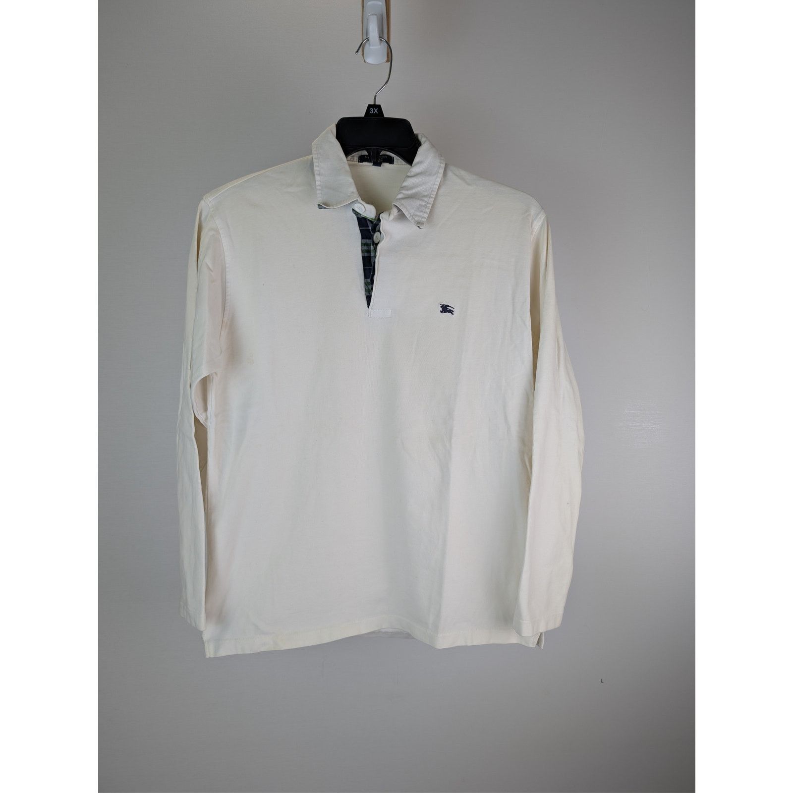 Burberry o1rshd1 CC20 Polo Shirt in Off-white Size US M / EU 48-50 / 2 - 1 Thumbnail