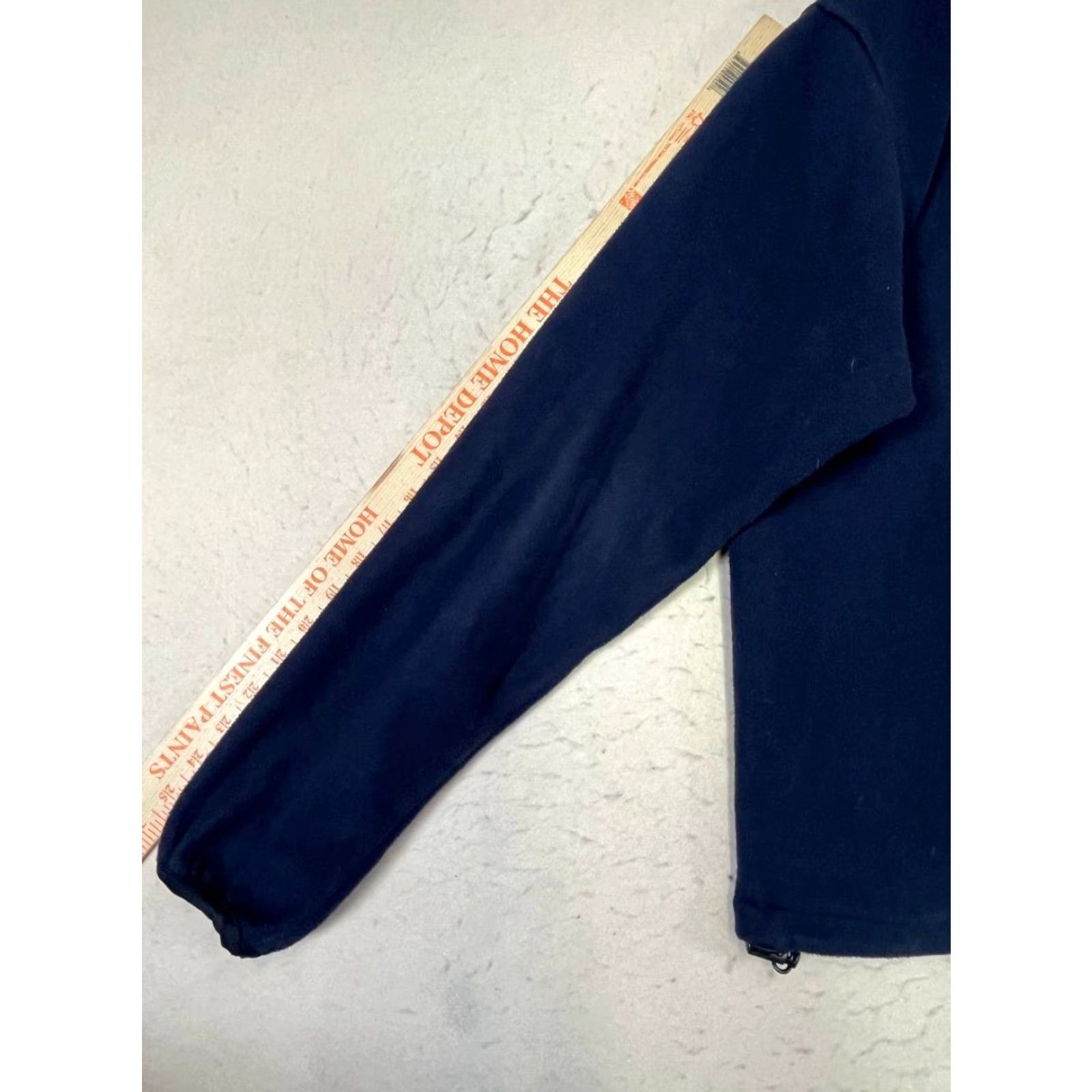 Vintage VINTAGE Woolrich Jacket Men L Blue Full Zip Fleece Collared Woolen Mills 90s USA Windbreaker Size US L / EU 52-54 / 3 - 5 Thumbnail