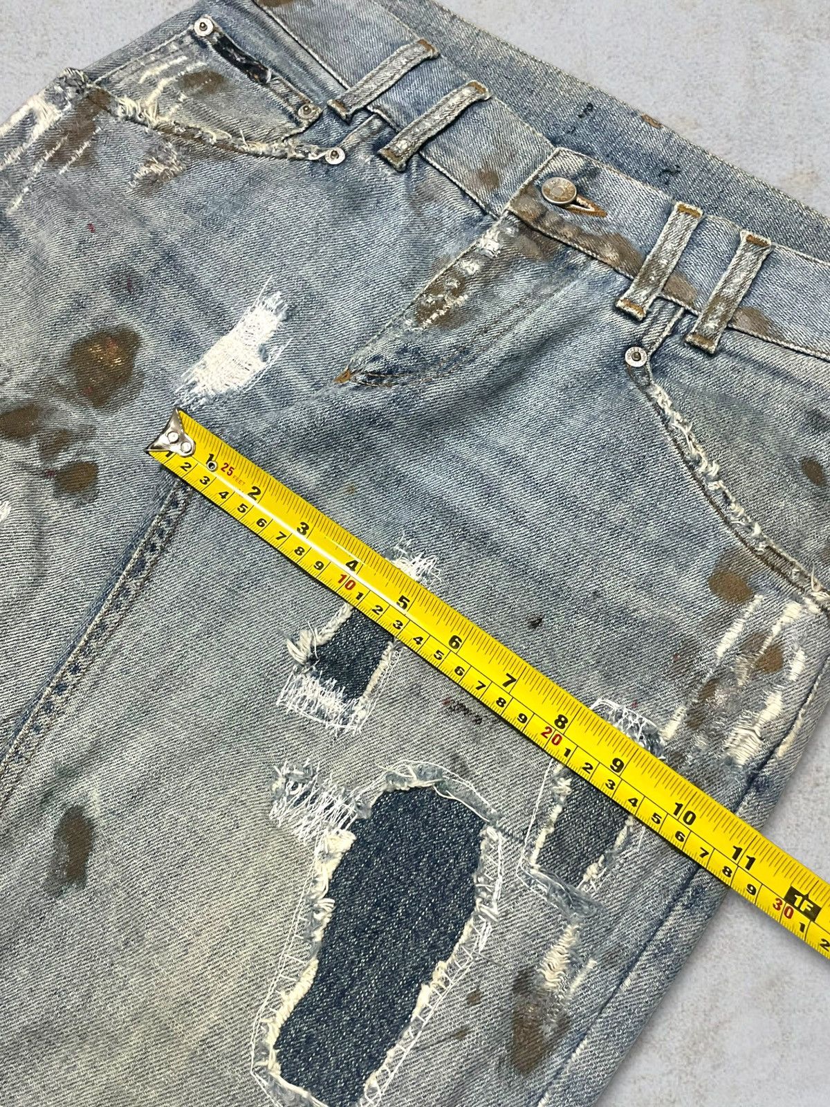 Dolce & Gabbana Dolce & Gabbana Paint Splatter Distressed Patches Sick Jeans Size US 32 / EU 48 - 18 Thumbnail