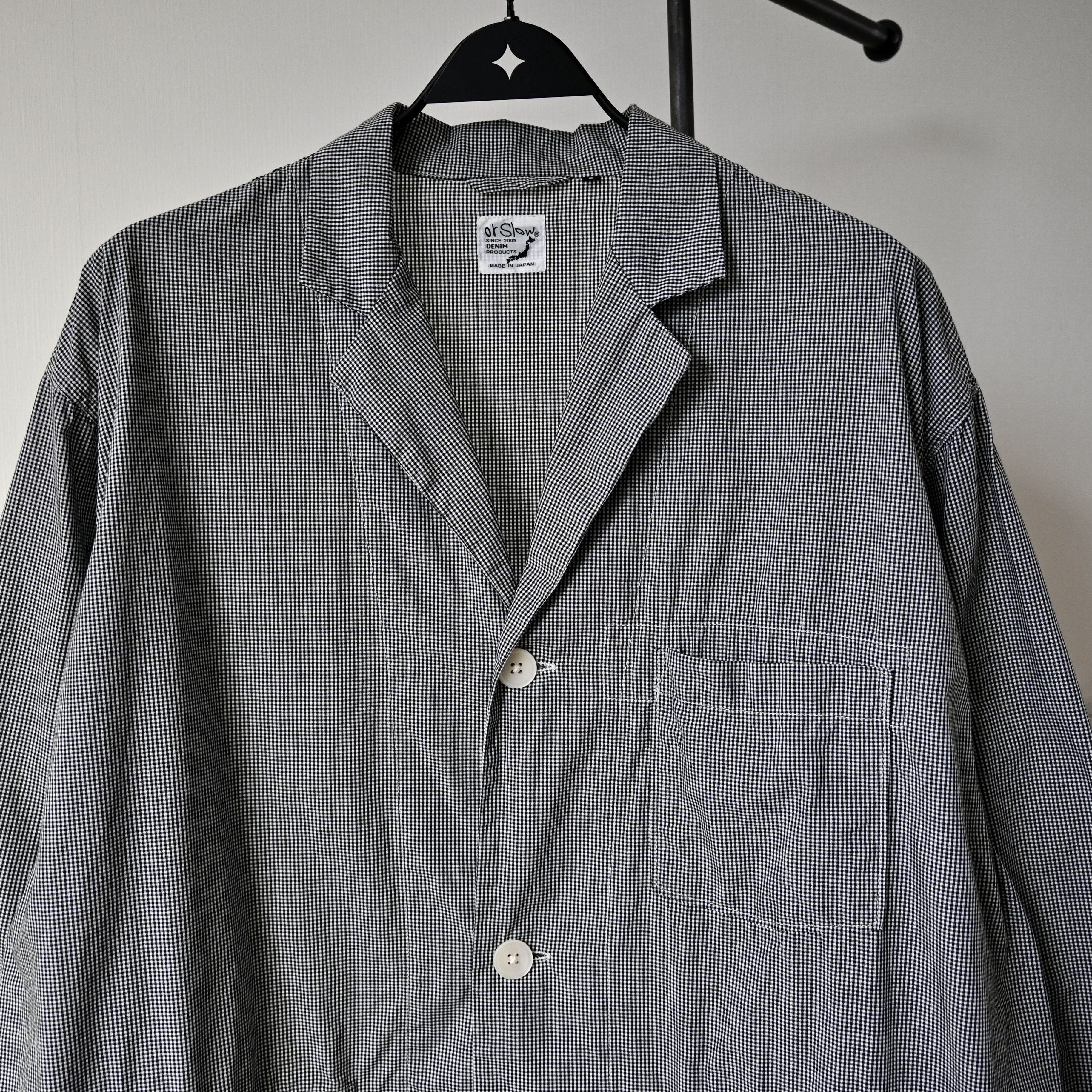 Orslow Orslow gingham check cotton "Pajama Jacket" made in Japan Size US M / EU 48-50 / 2 - 5 Thumbnail