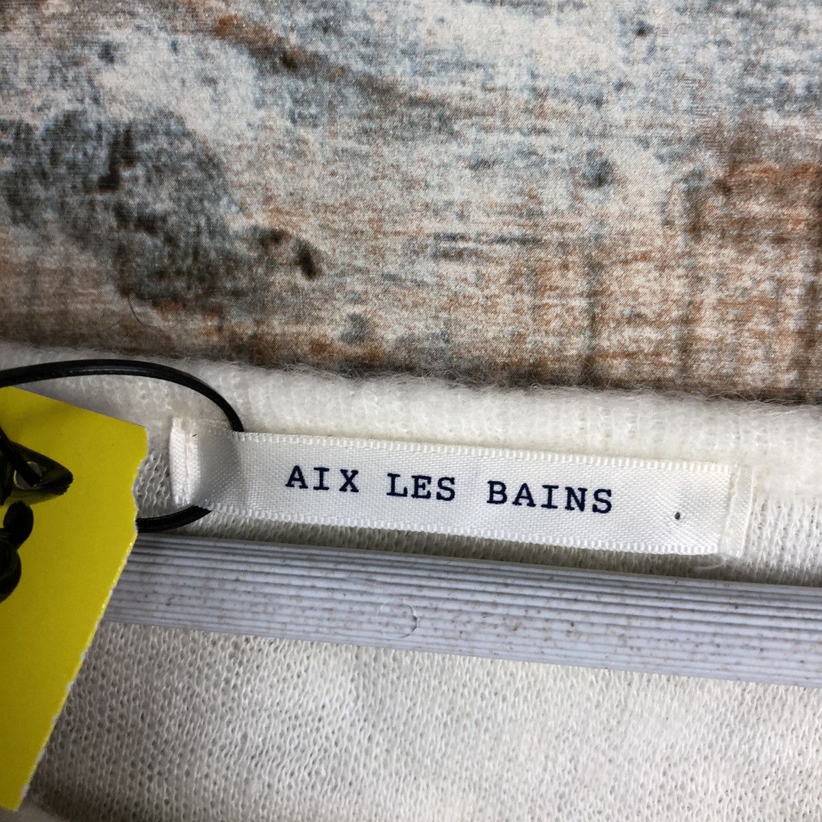 Homespun Knitwear × Japanese Brand Ain Les Sains White Knitwear #A2228 Size M / US 6-8 / IT 42-44 - 10 Thumbnail