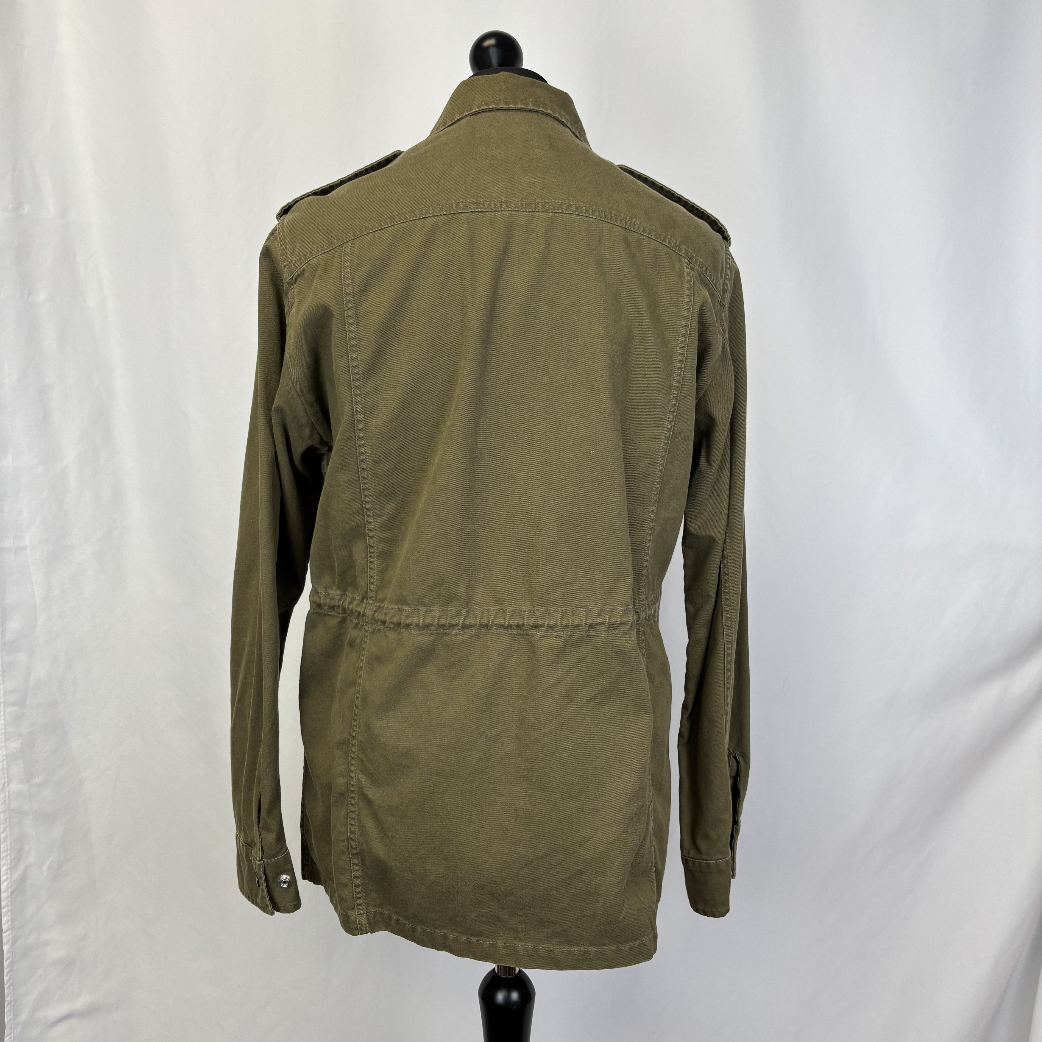 Saint Laurent Paris Saint Laurent Khaki Jacket Size US L / EU 52-54 / 3 - 3 Thumbnail