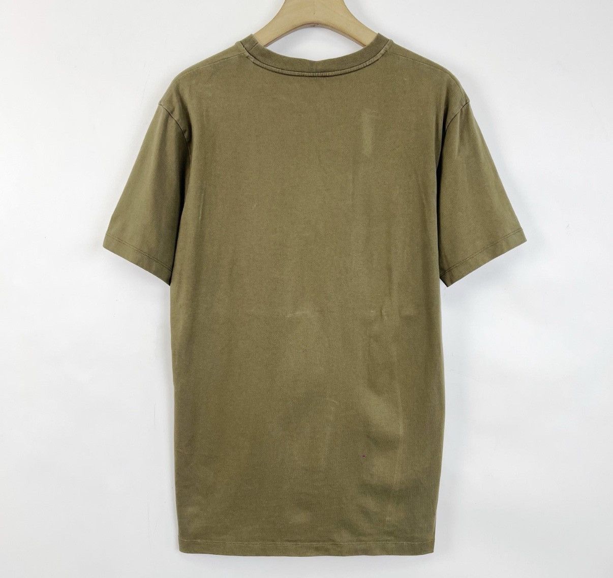 Loewe Loewe Army Green Embroidered Logo Short Sleeve K12 Size US M / EU 48-50 / 2 - 2 Thumbnail