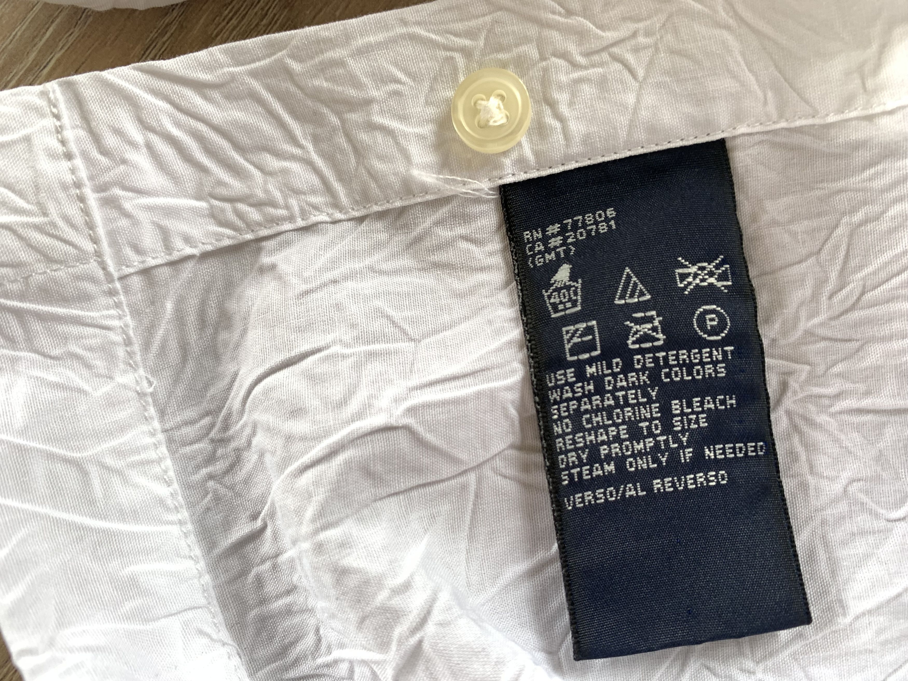 Tommy Hilfiger Tommy Hilfiger White Light Cotton Short Sleeve Shirt Size US XL / EU 56 / 4 - 8 Thumbnail