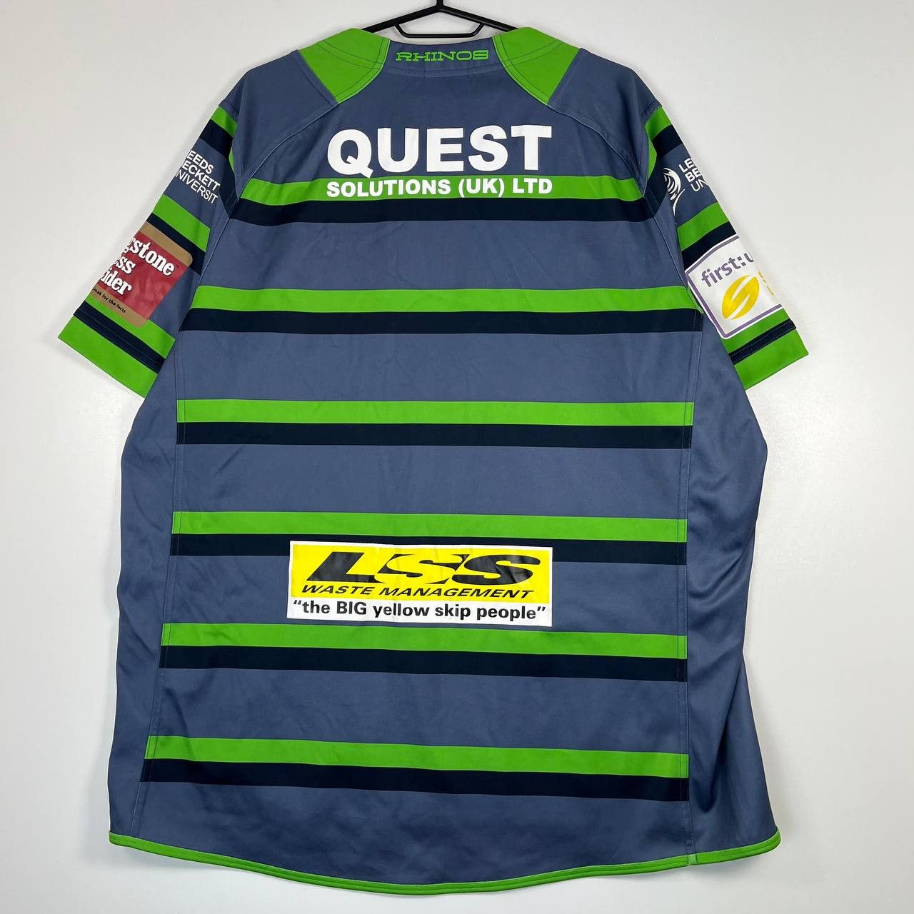 Other Leeds Rhinos ISC Rugby League Shirt Carl Ablett Tribute 3XL Size US XXL / EU 58 / 5 - 7 Thumbnail