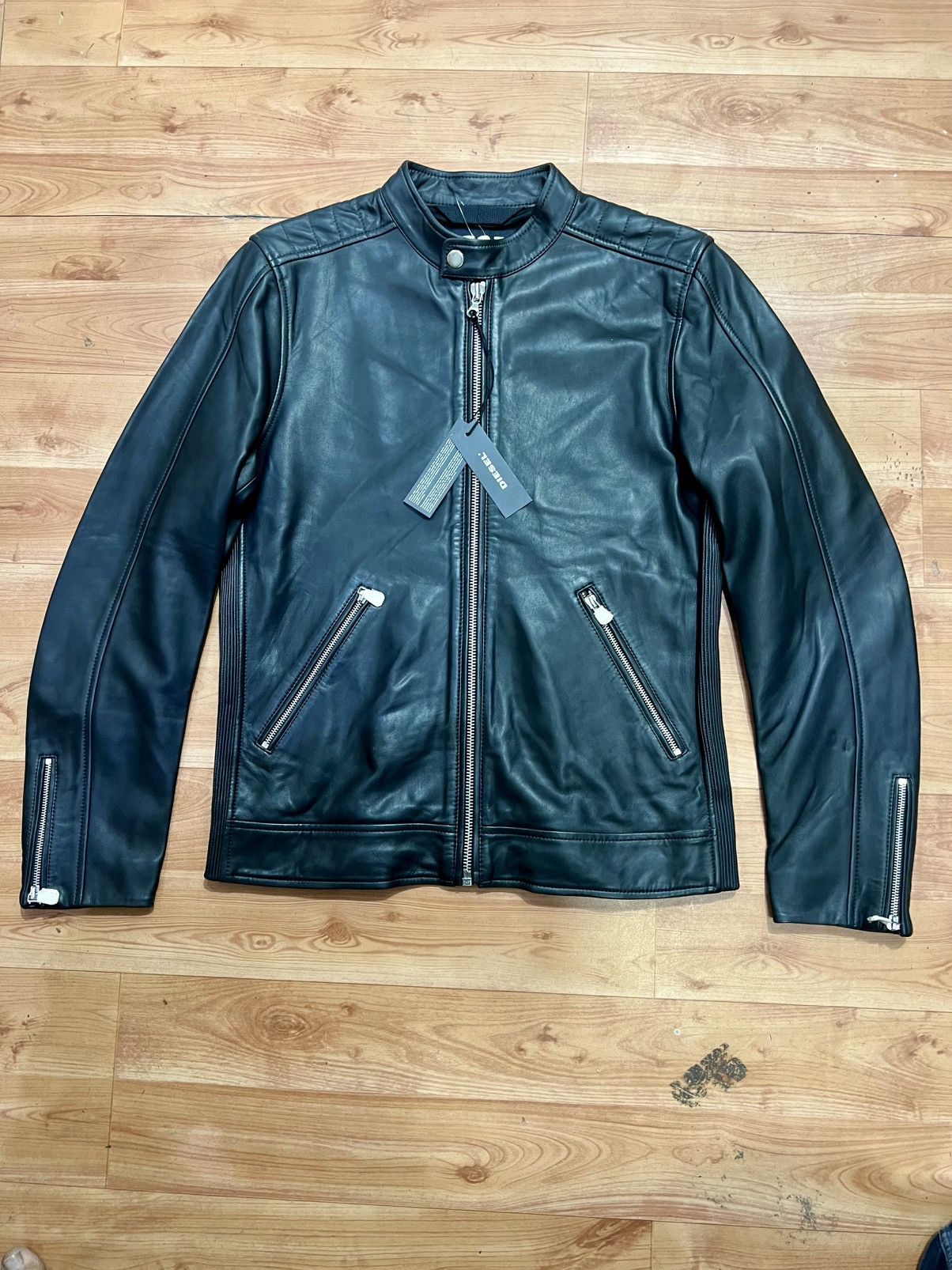 Diesel Diesel leather jacket size L Size US L / EU 52-54 / 3 - 1 Thumbnail