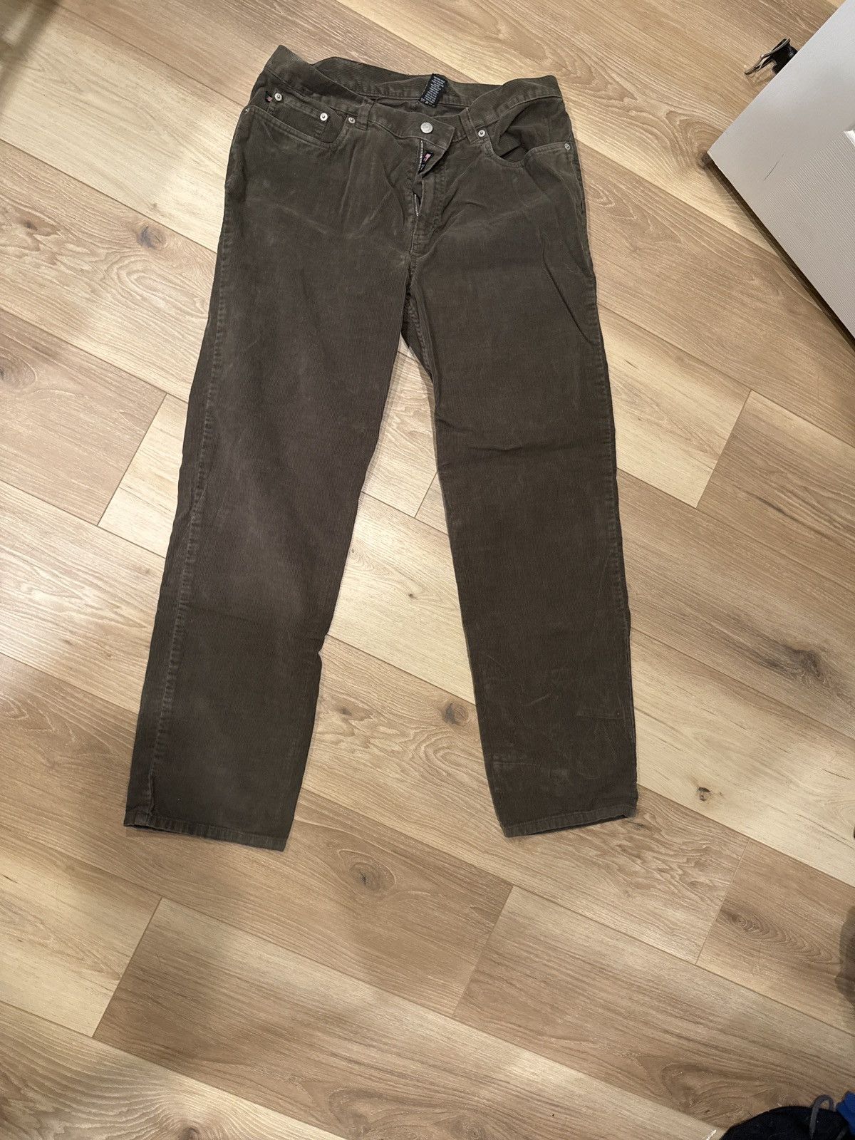 Polo Ralph Lauren Olive green corduroy Size US 32 / EU 48 - 1 Thumbnail