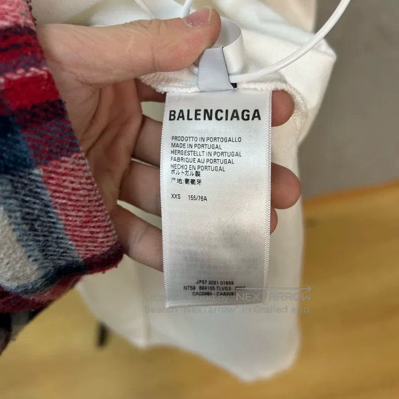 Balenciaga Balenciaga Printed Short Sleeve, Size XXS Size US XXS / EU 40 - 4 Thumbnail