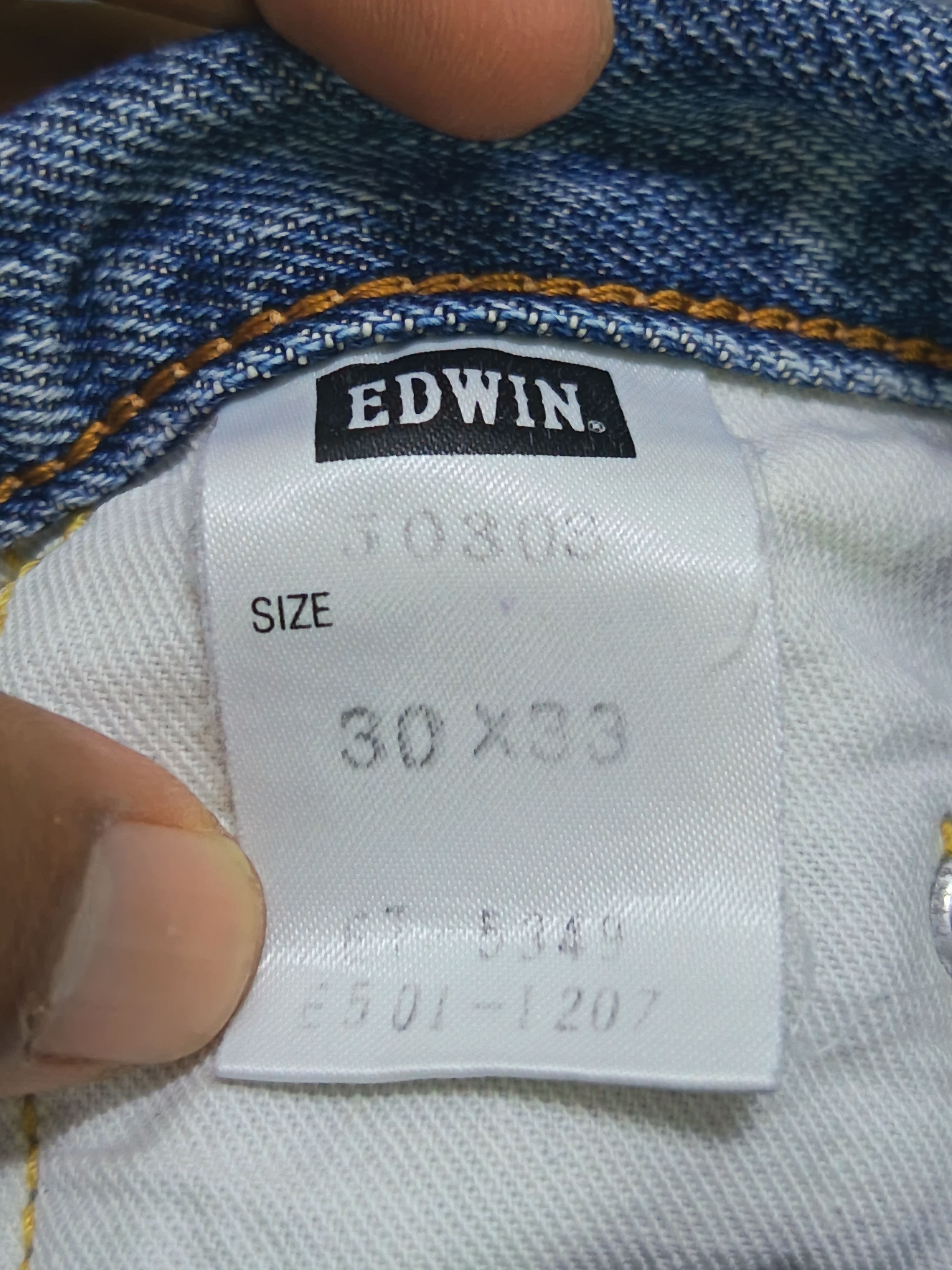 Edwin Beautiful Faded edwin 503 Size US 29 - 10 Thumbnail