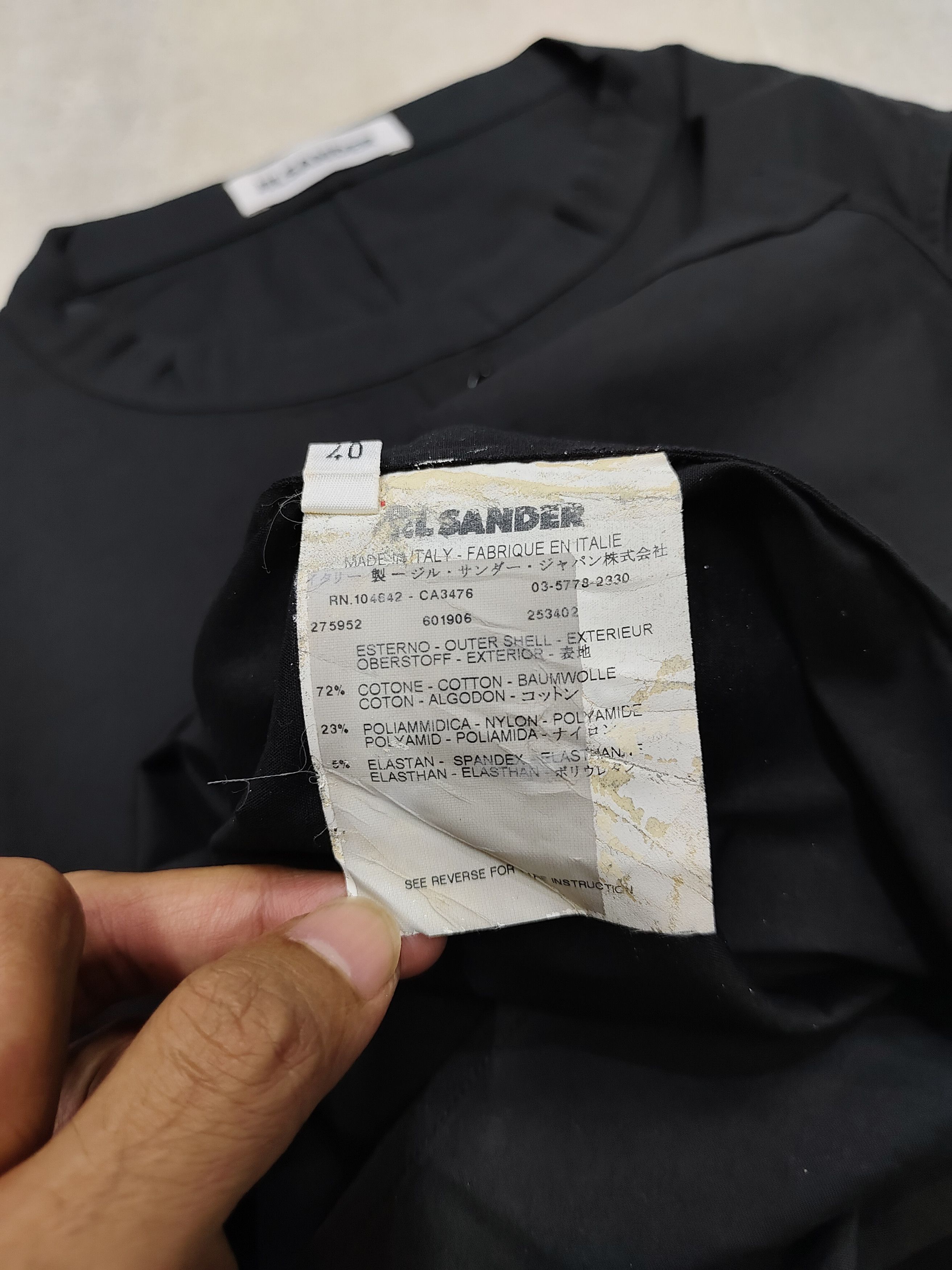 Jil Sander 00s Jil Sander- Minimalist Sleeveless Structured Shirt Size M / US 6-8 / IT 42-44 - 7 Thumbnail