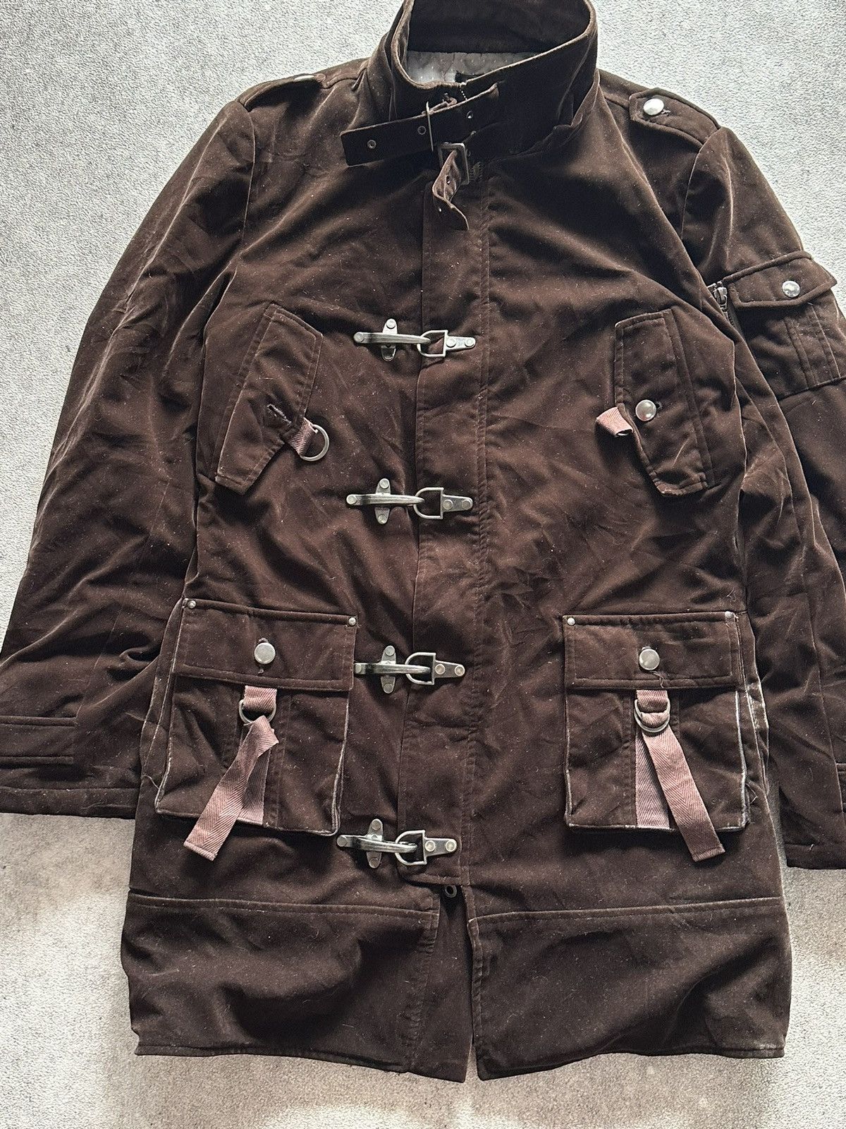 If Six Was Nine 90s Japanese Grunge Bondage Fireman Clasp Jacket Lgb Style Size US S / EU 44-46 / 1 - 4 Thumbnail