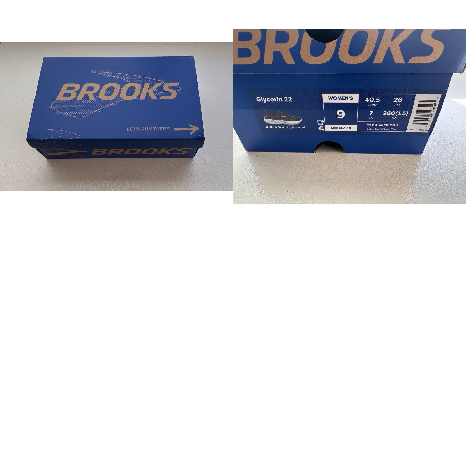 Brooks Brooks Glycerin 22 Sneakers Women US 9B Multicolor Running Lace Up 1204341B024 Size US 9 / IT 39 - 8 Thumbnail