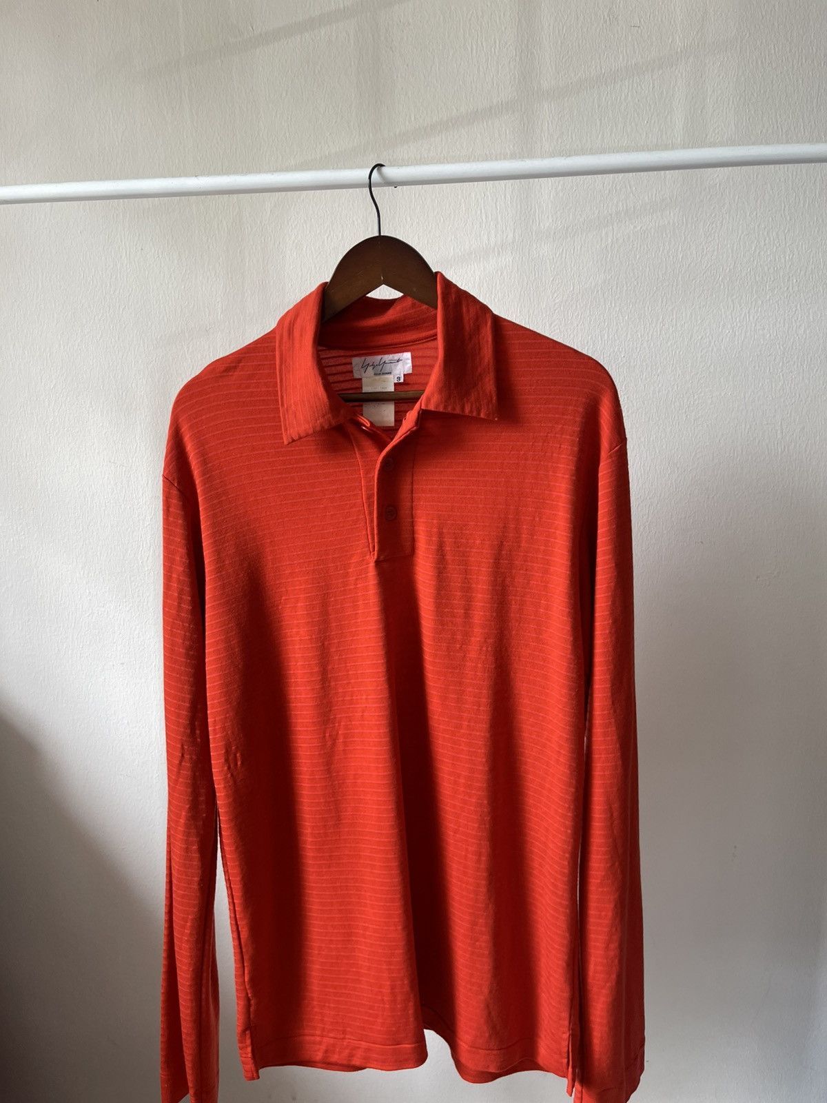 Yohji Yamamoto Yohji Yamamoto Pour Homme Polo Long Sleeve Shirt Size US L / EU 52-54 / 3 - 10 Thumbnail