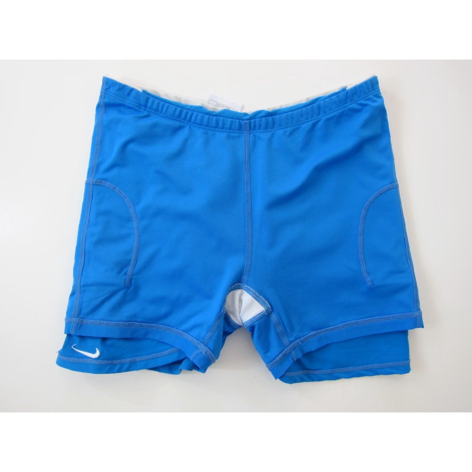 Nike Nike Blue Nylon Stretch Built in Short Tennis Workout Skort Skirt Women Small Size 28" / US 6 / IT 42 - 5 Thumbnail