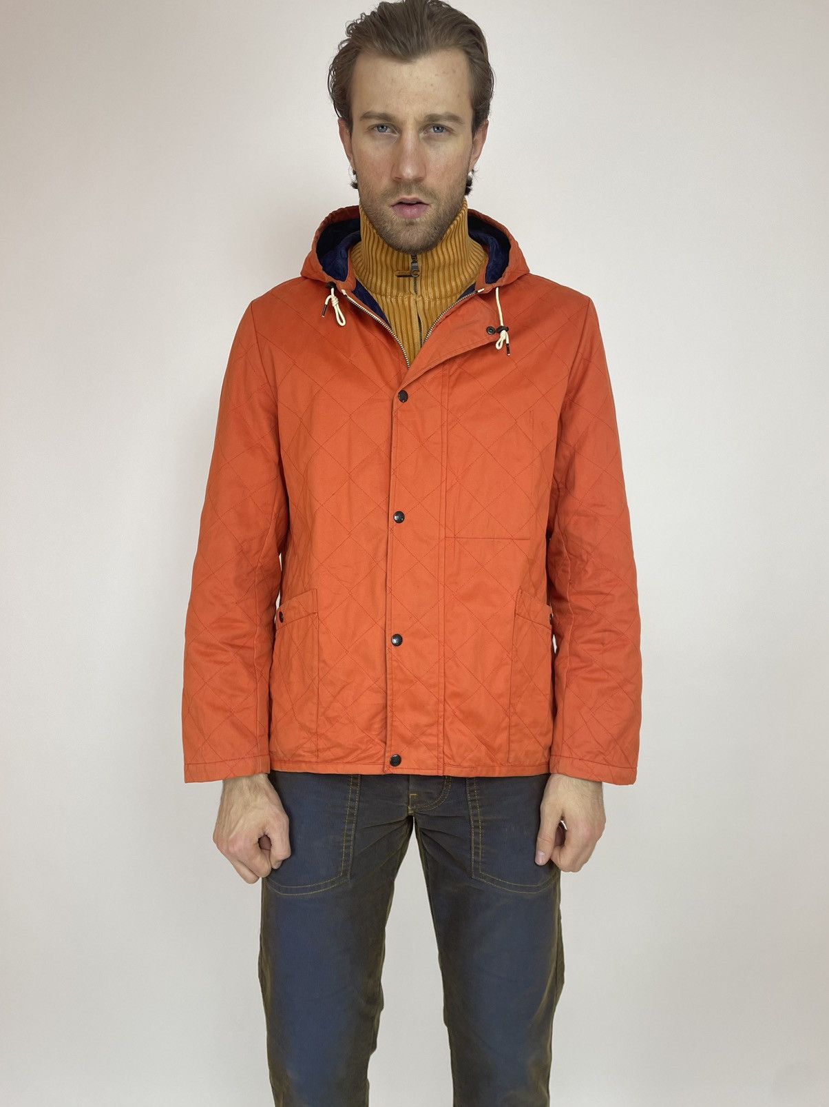 Lavenham LAVENHAM Quilt Hooded JACKET Mens size 42-XL Size US XL / EU 56 / 4 - 1 Thumbnail
