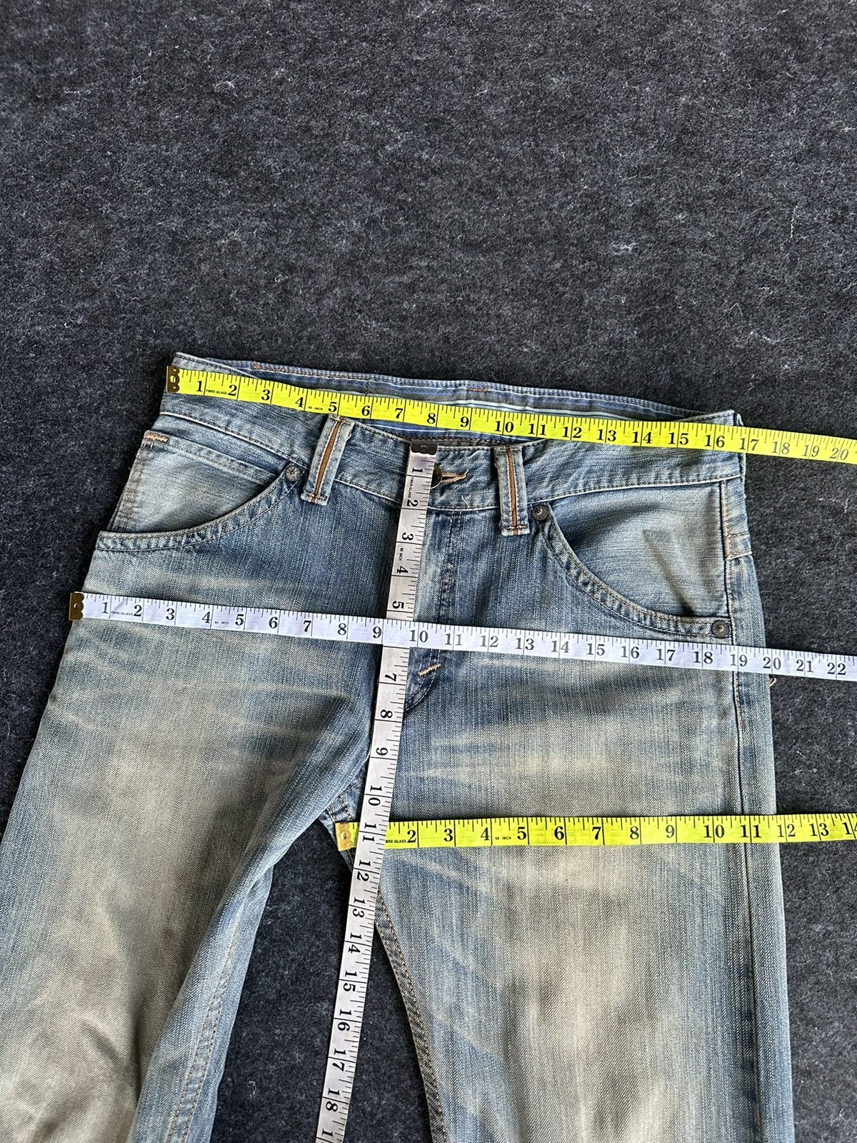 If Six Was Nine Edwin Exclusive Tokyo Japan Mudwash Vintage Denim D381 Size US 32 / EU 48 - 11 Thumbnail