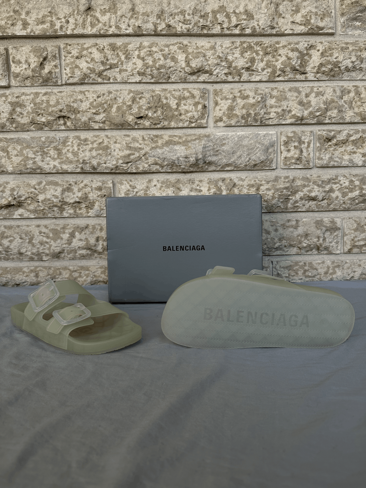 Balenciaga Balenciaga Mallorca Sandal Clear Retail $495 Size US 9 / IT 39 - 2 Thumbnail