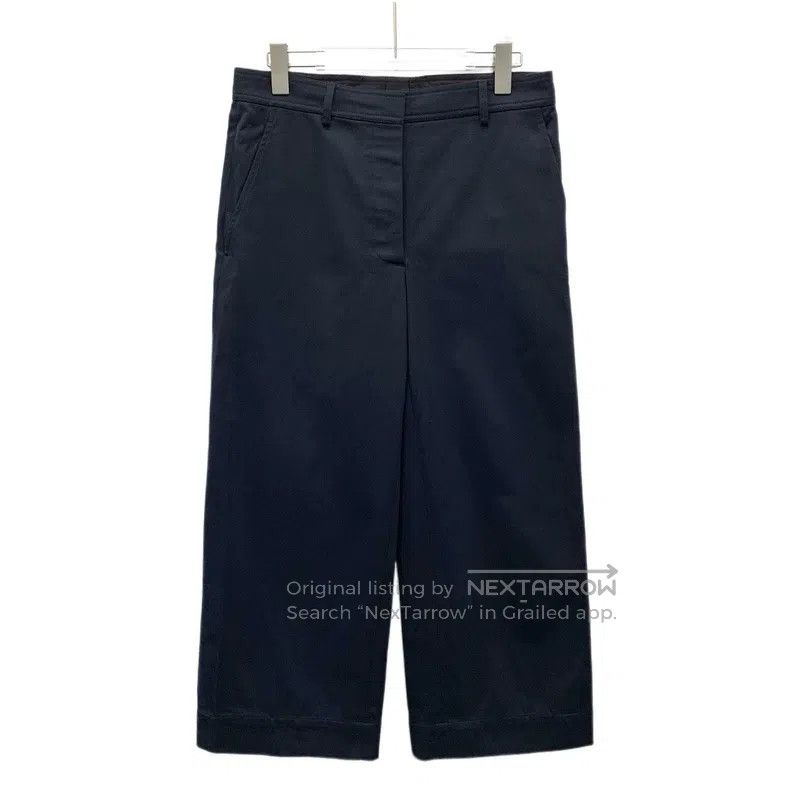 Thom Browne Thom Browne Blue and black cotton casual long pants Size US 40 / EU 56 - 1 Thumbnail