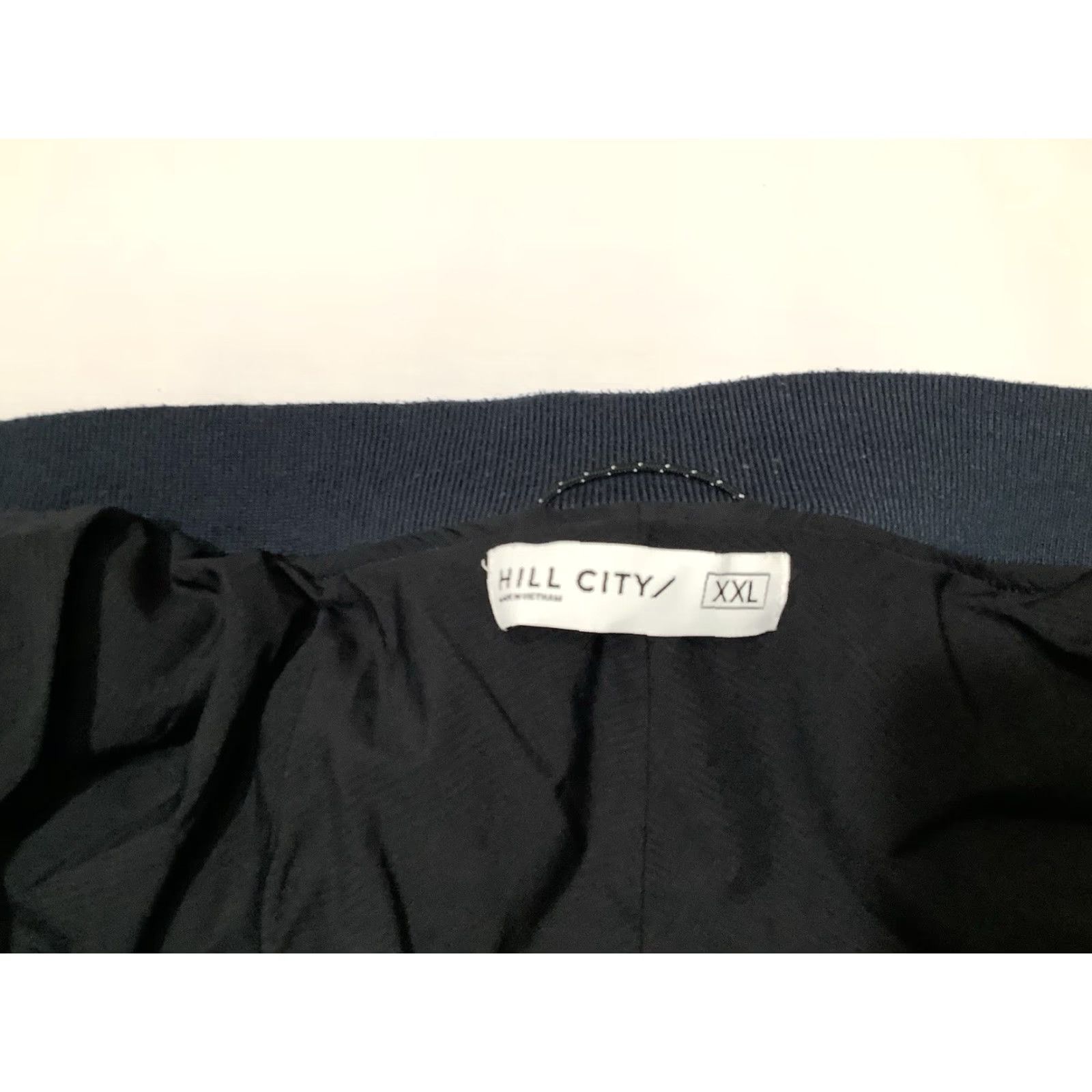 Vintage Hill City Bomber Jacket Blue XXL Water Resistant Zip Up Long Sleeve Men Size US XXL / EU 58 / 5 - 4 Thumbnail