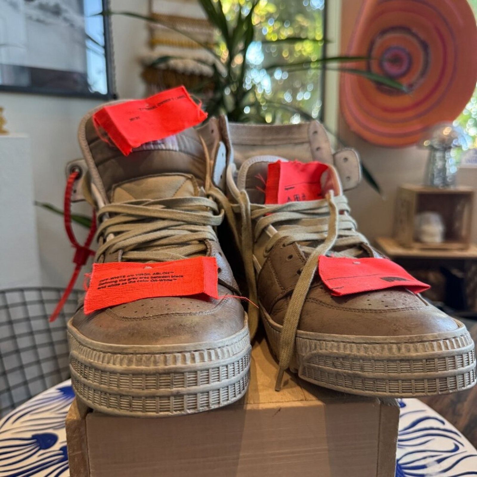 Off-White Off-White 3.0 Off-Court High-Top Sneakers, Men’s 11, W/Box Size US 11 / EU 44 - 2 Thumbnail