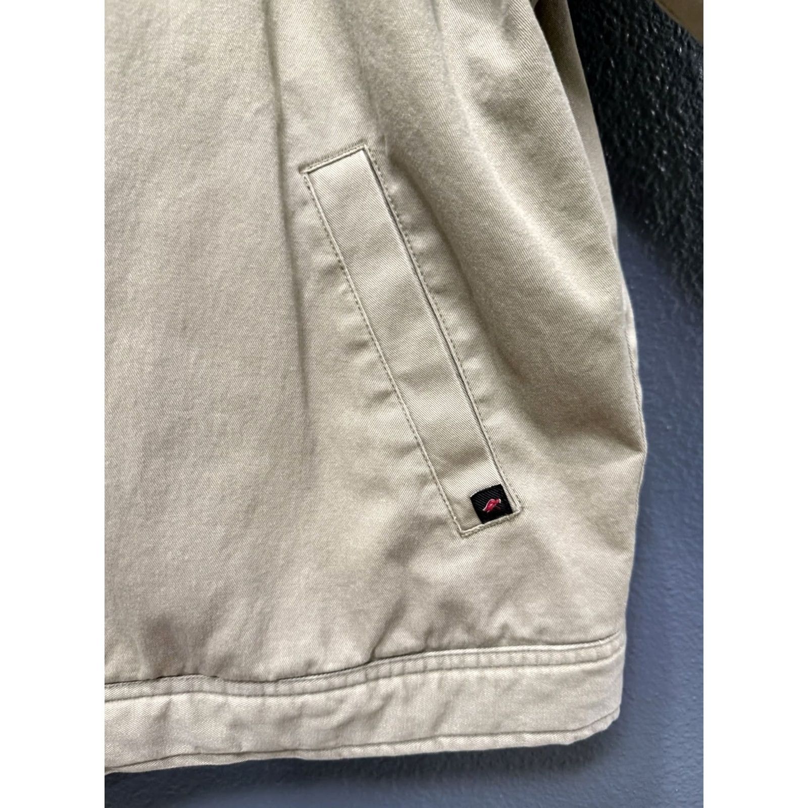 Vintage VINTAGE Tony Hawk Jacket Khaki Cotton Zip Men XL Beige Size US XL / EU 56 / 4 - 4 Thumbnail