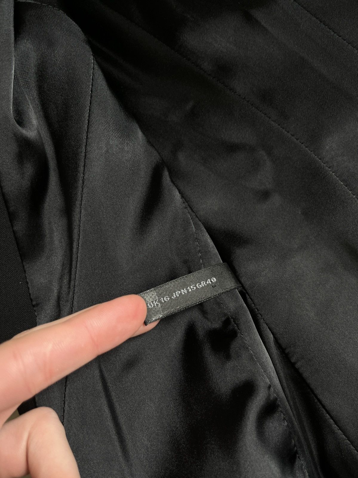 Donna Karan Donna Karan New York Archive Asymmetric Wool Coat Size L / US 10 / IT 46 - 17 Thumbnail