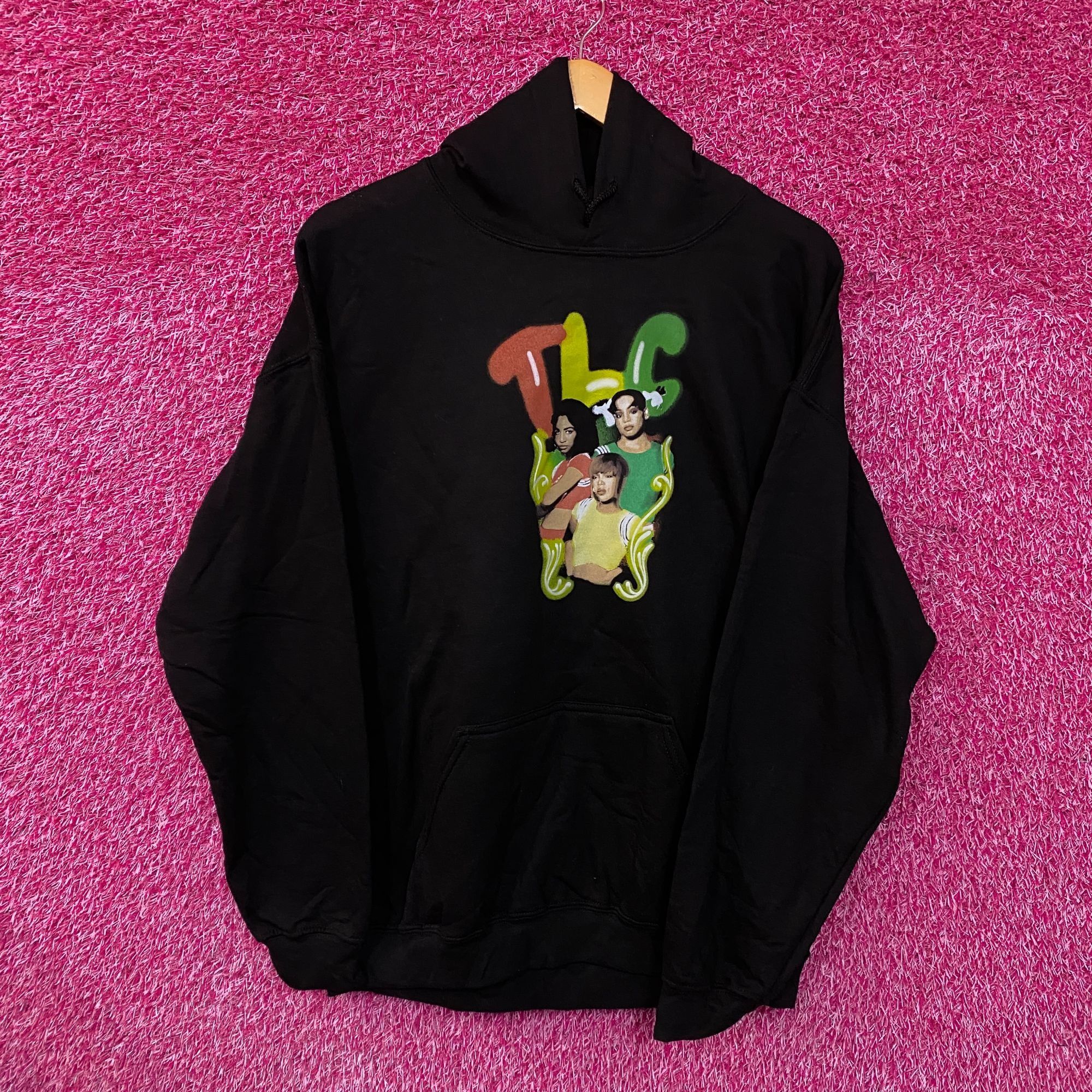 Other TLC Ohhh On the TLC Tip Airbrush Urban Pop Group Hoodie L Size US L / EU 52-54 / 3 - 1 Thumbnail