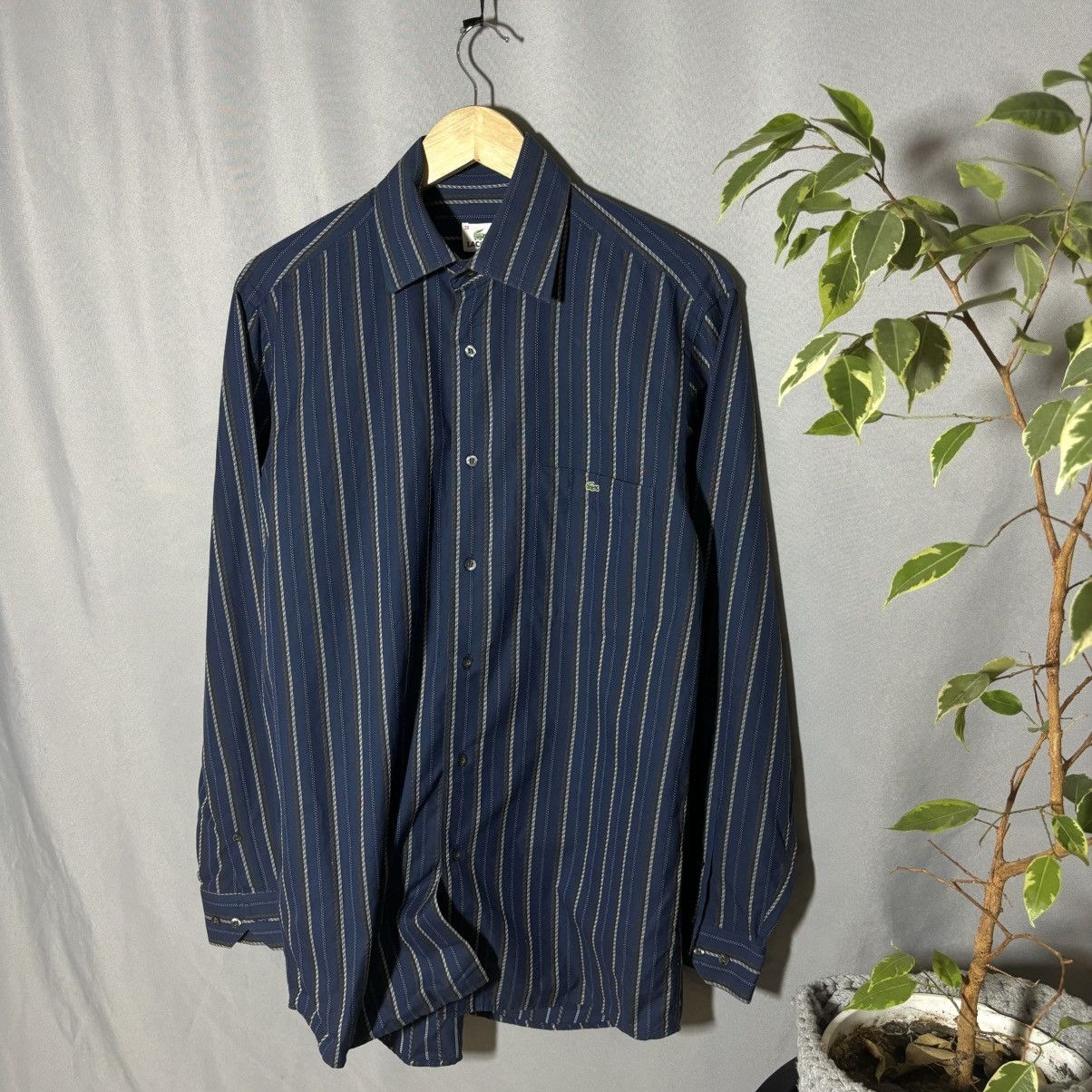 Lacoste Lacoste vintage shirt button up cottom medium rare Size US M / EU 48-50 / 2 - 5 Thumbnail