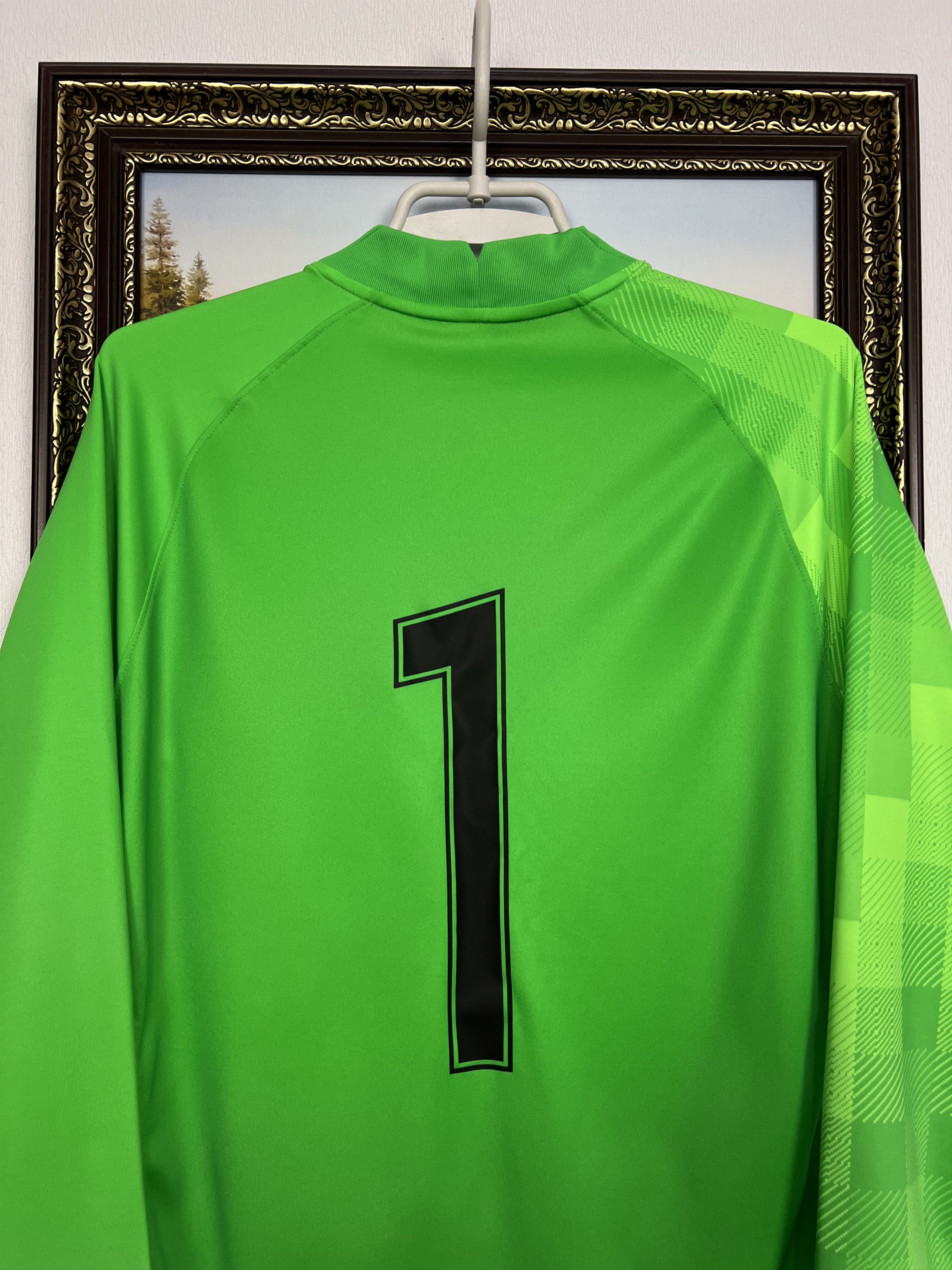 Nike Nike Poland Football Goalkeeper Shirt Soccer Jersey Trikot Size US L / EU 52-54 / 3 - 9 Thumbnail