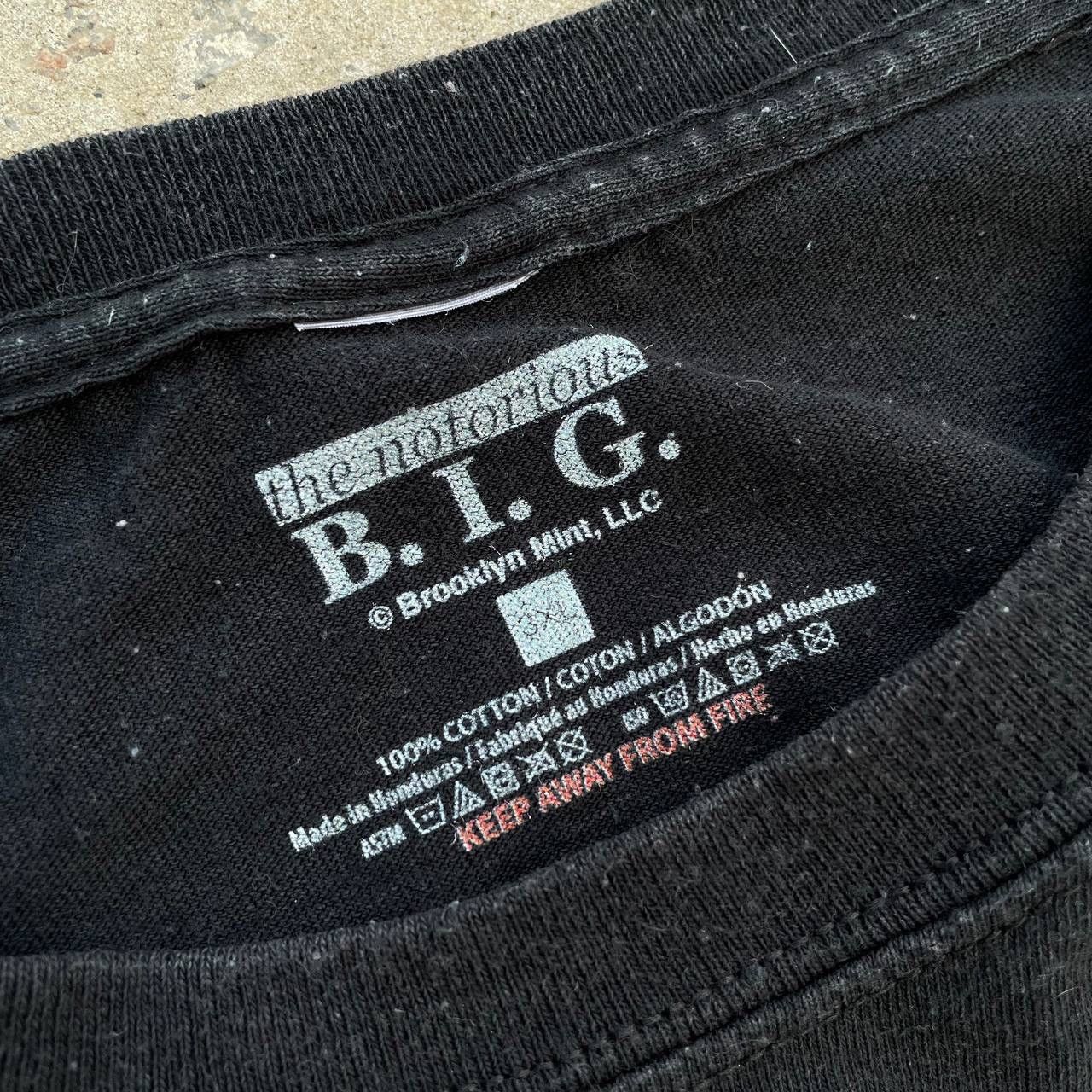BIGI Vintage Japanese Style B.I.G T-shirts Big Logo Rap SK8 00s Size US XXL / EU 58 / 5 - 5 Thumbnail