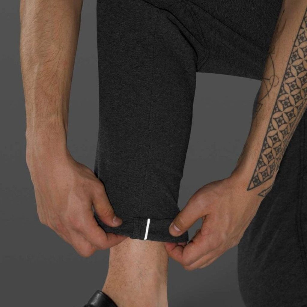 Lululemon Lululemon ABC Pant Slim Tech Canvas 32" Black Pants Size 30 Size US 30 / EU 46 - 5 Thumbnail
