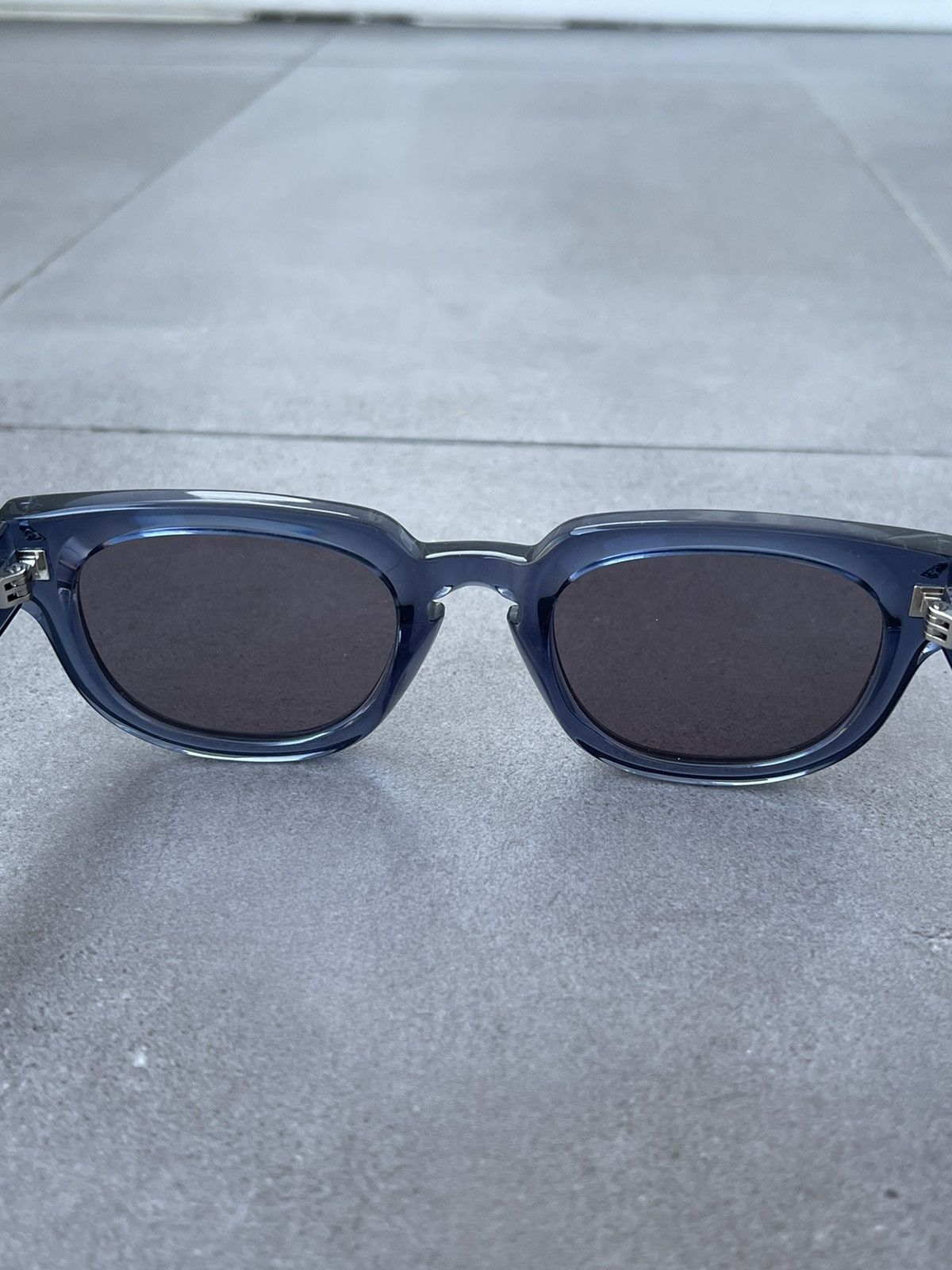 Alexander McQueen !DS! SS23 Alexander Mcqueen MQ0346S Tiny Blue Sunglasses Size ONE SIZE - 17 Thumbnail