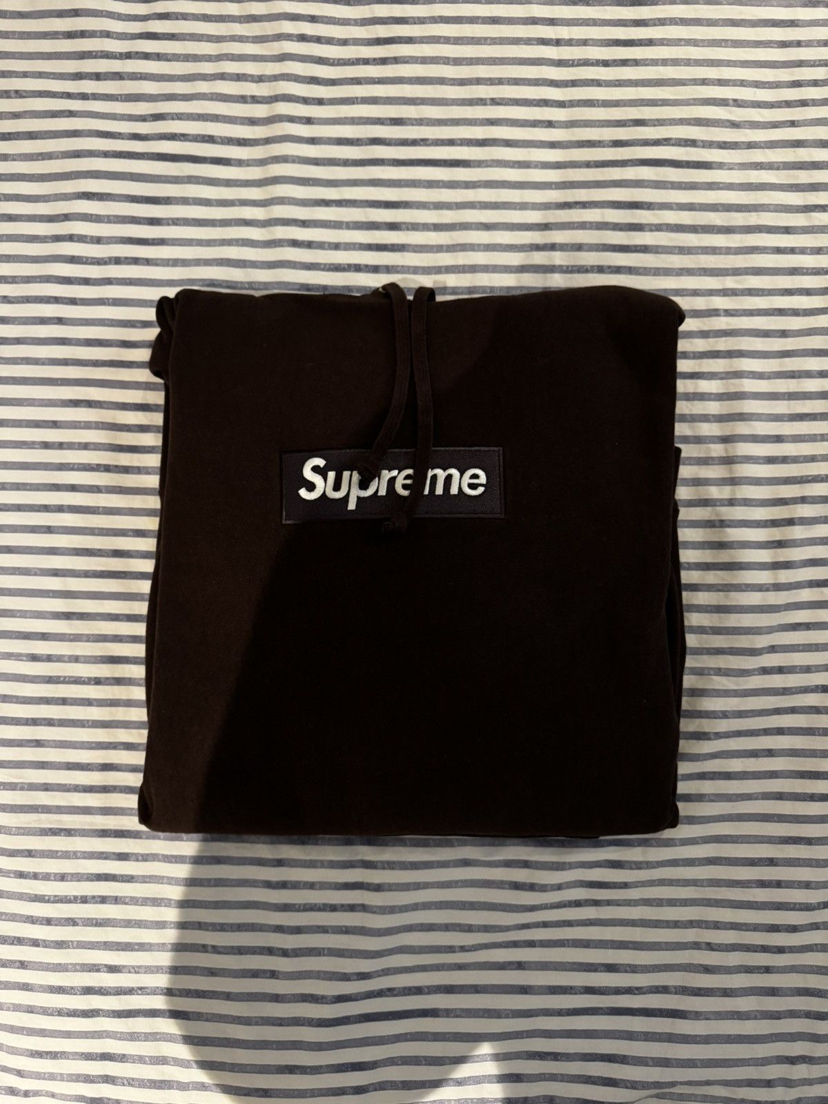 Supreme Supreme Brown Box Logo Hooded Sweatshirt Pullover Large FW21 Size US L / EU 52-54 / 3 - 2 Thumbnail
